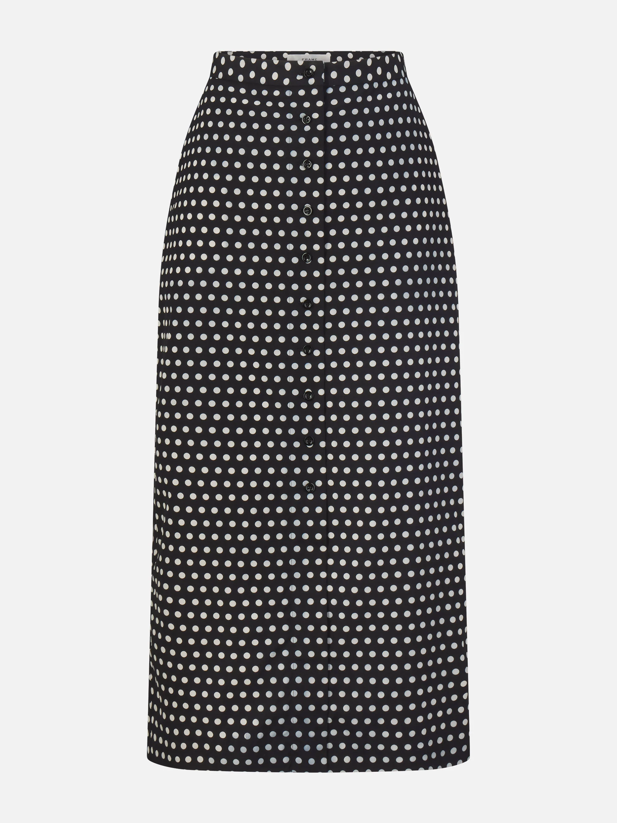 The Polka Dot Skirt -- Black Multi