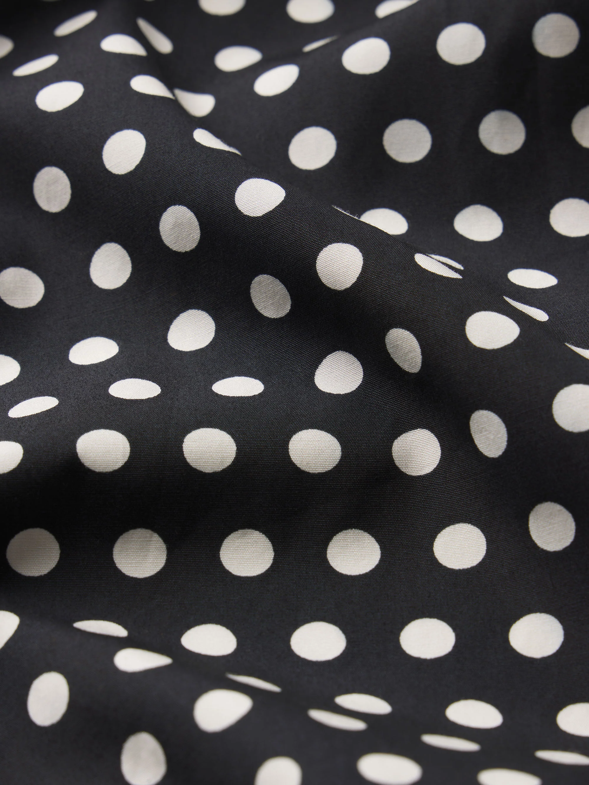 The Polka Dot Skirt -- Black Multi - Image 7
