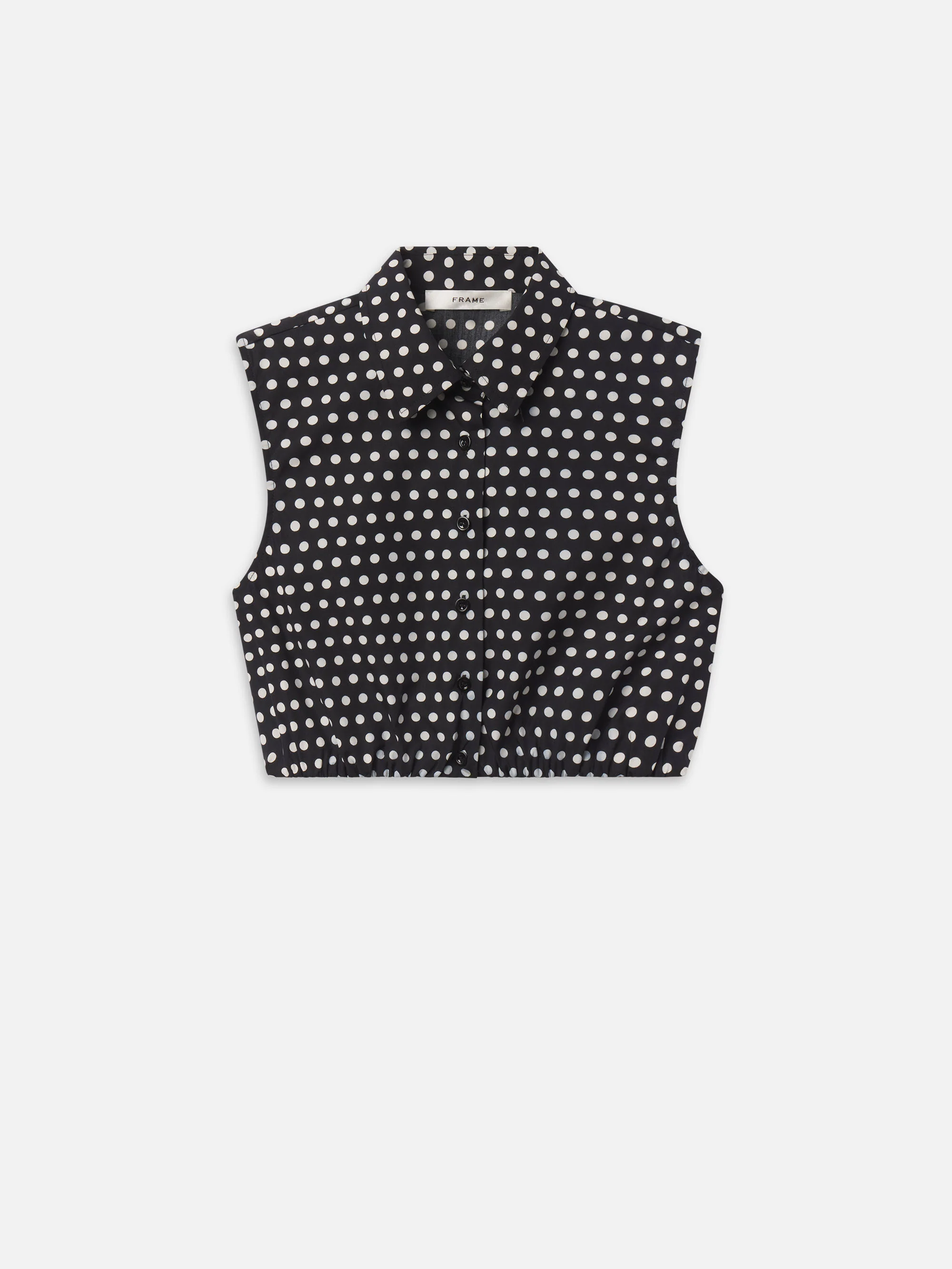 The Polka Dot Top -- Black Multi