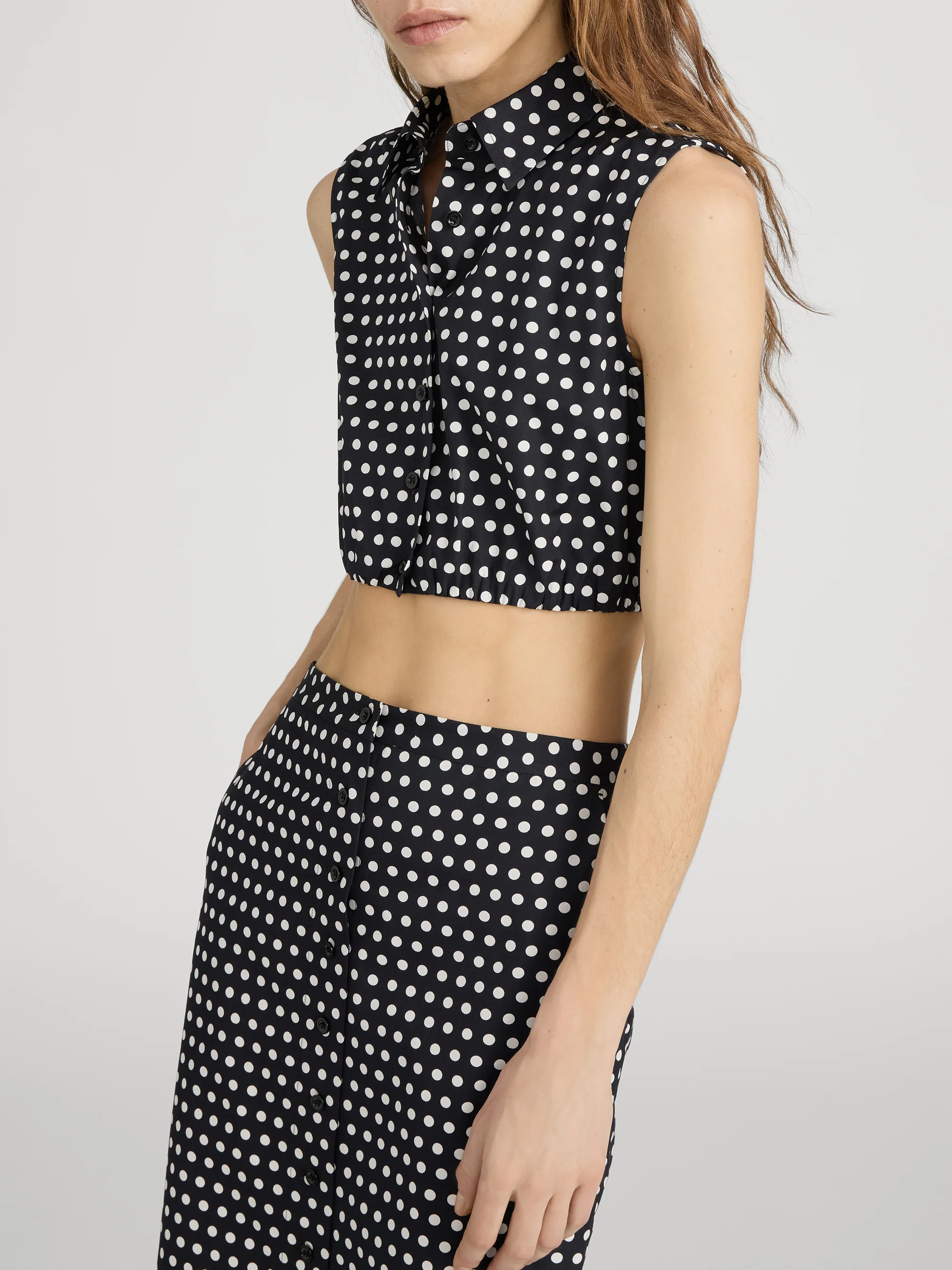 The Polka Dot Top -- Black Multi - Image 4