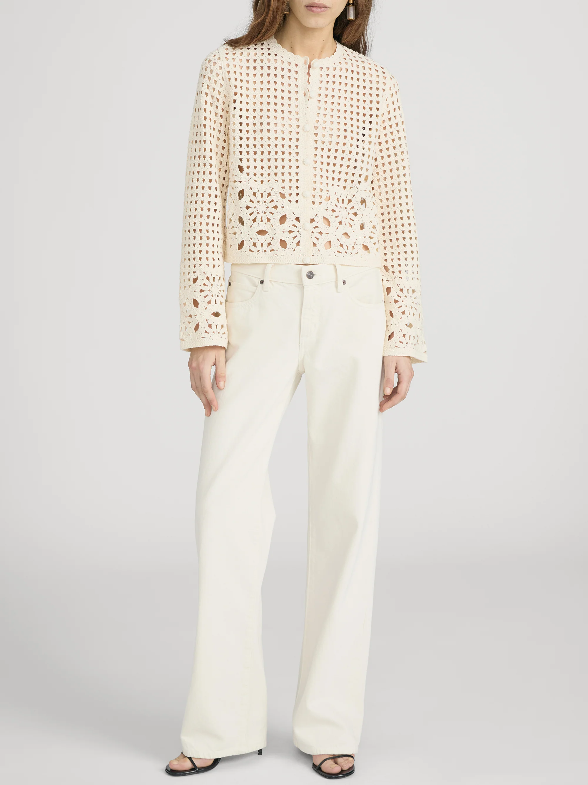 The Postcard Cardi -- Cream - Image 2