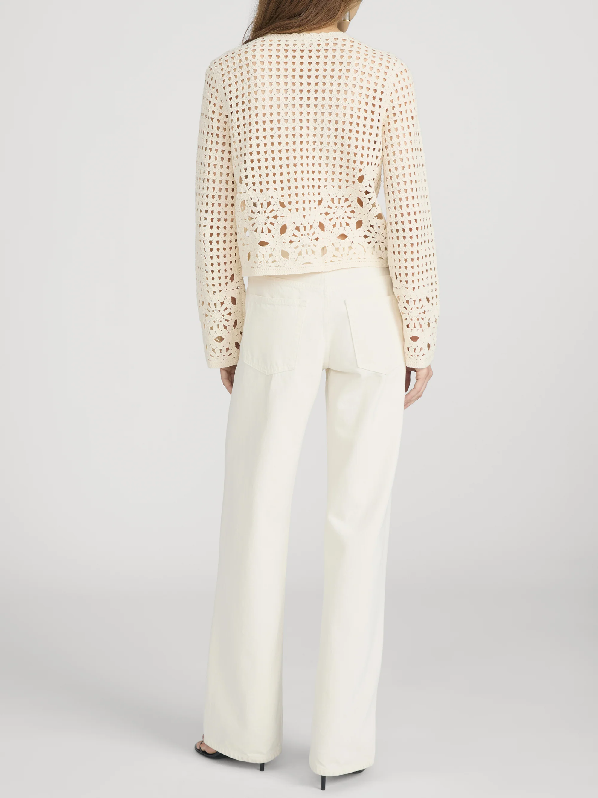 The Postcard Cardi -- Cream - Image 6