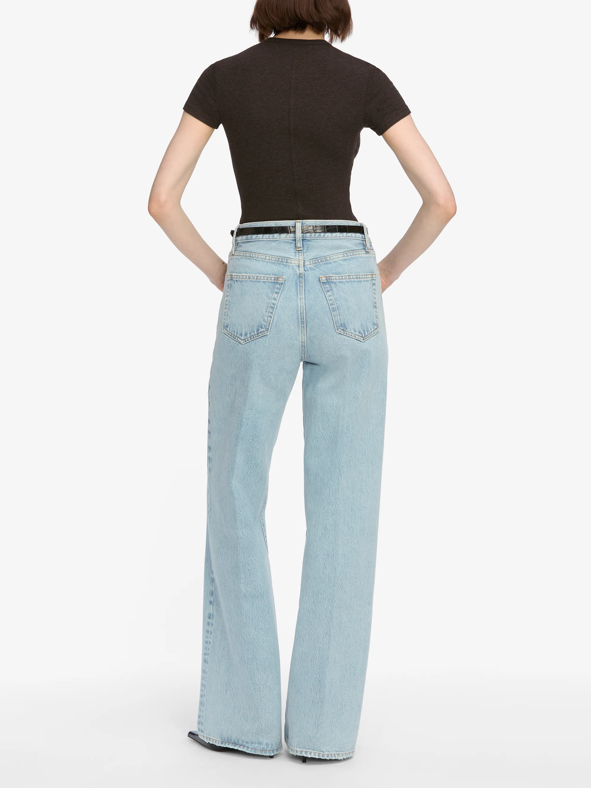 The Rib Baby Tee -- Coffee - Image 6
