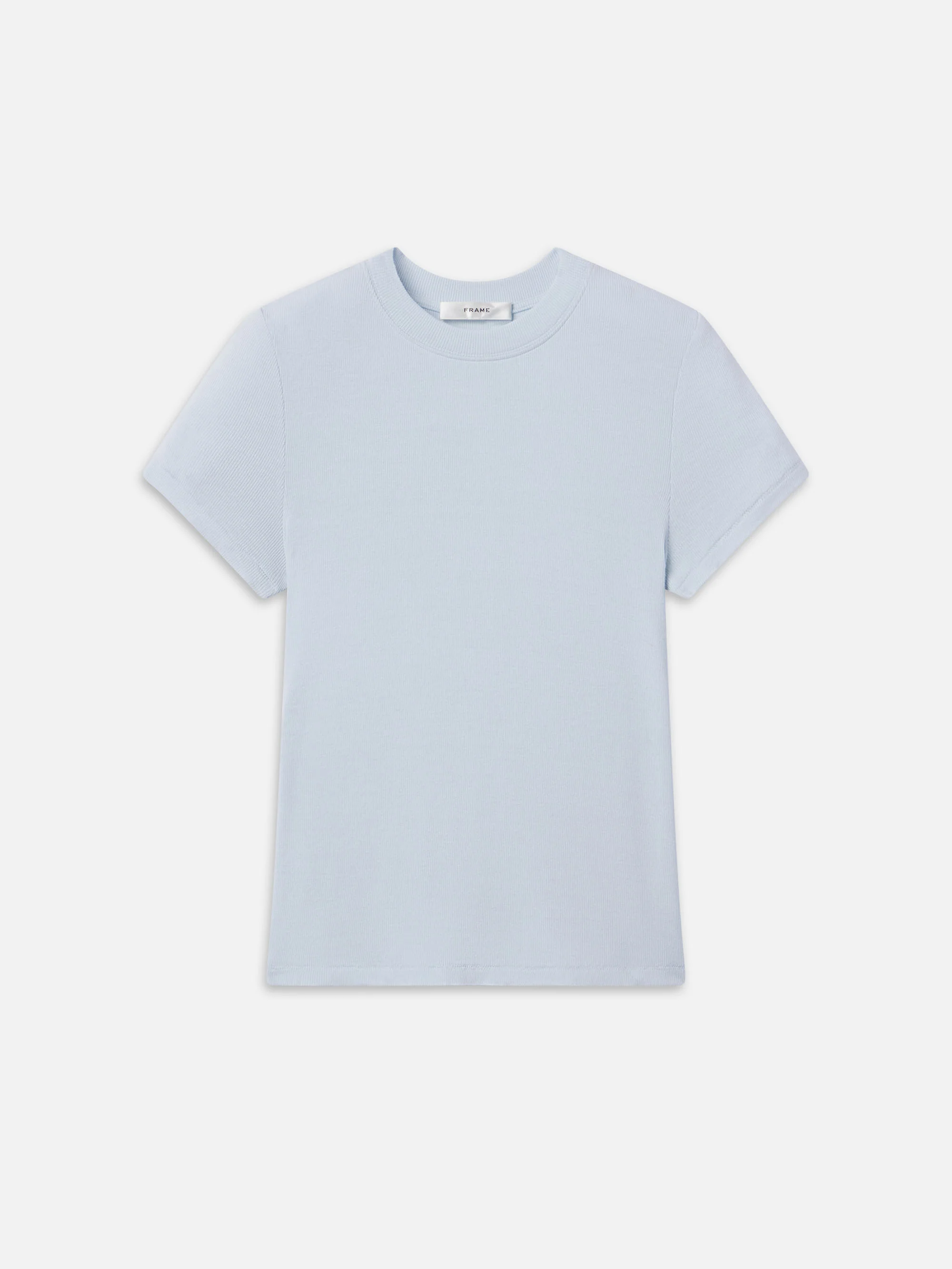 The Rib Baby Tee -- Sky Blue