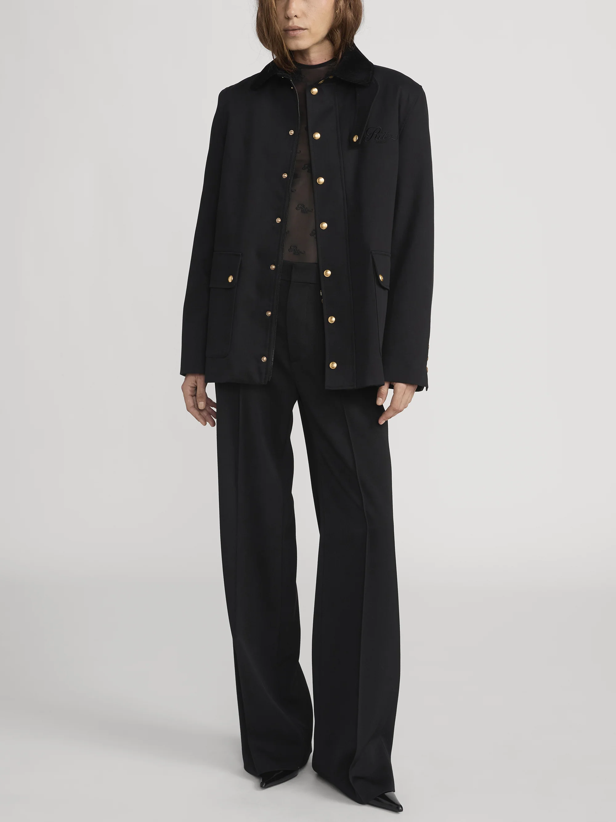 The Ritz Hunting Jacket -- Black - Image 2