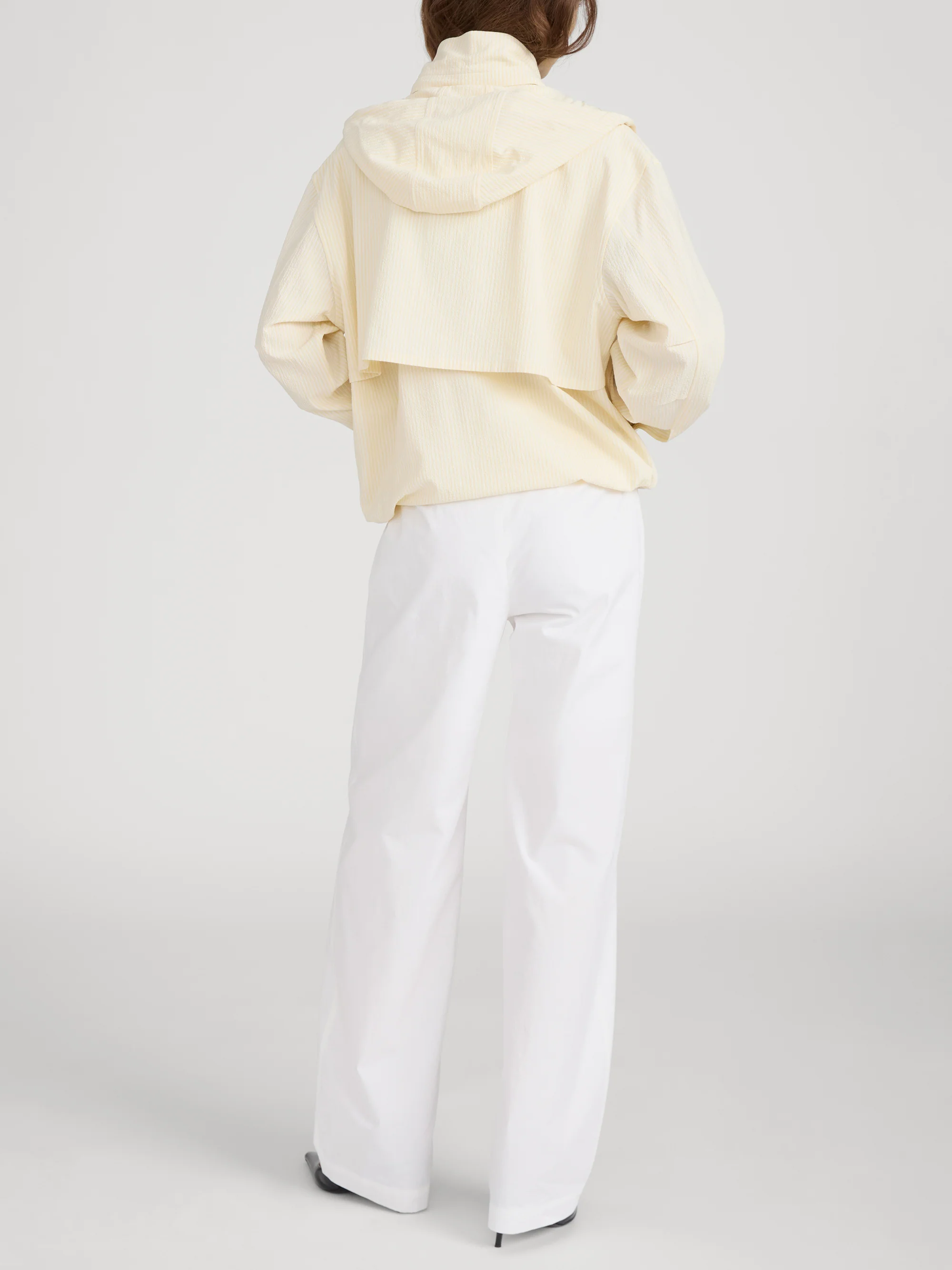 The Seersucker Track Jacket -- Lemon Multi - Image 6