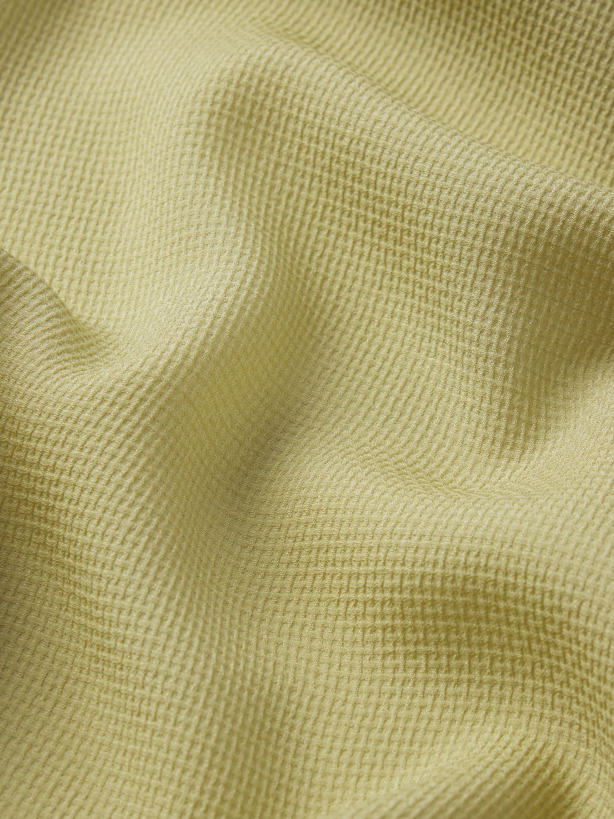 The Silk Balloon Blouse -- Soft Lime - Image 7