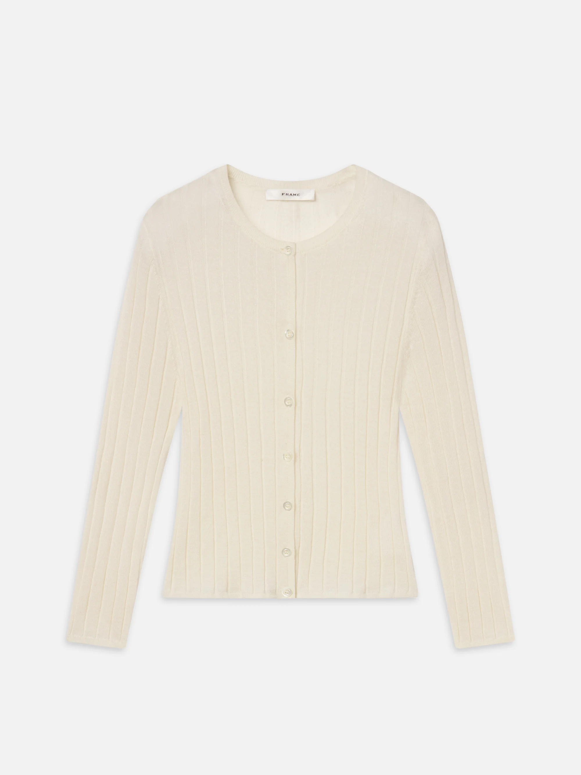 The Silk Cashmere Cardi -- Cream