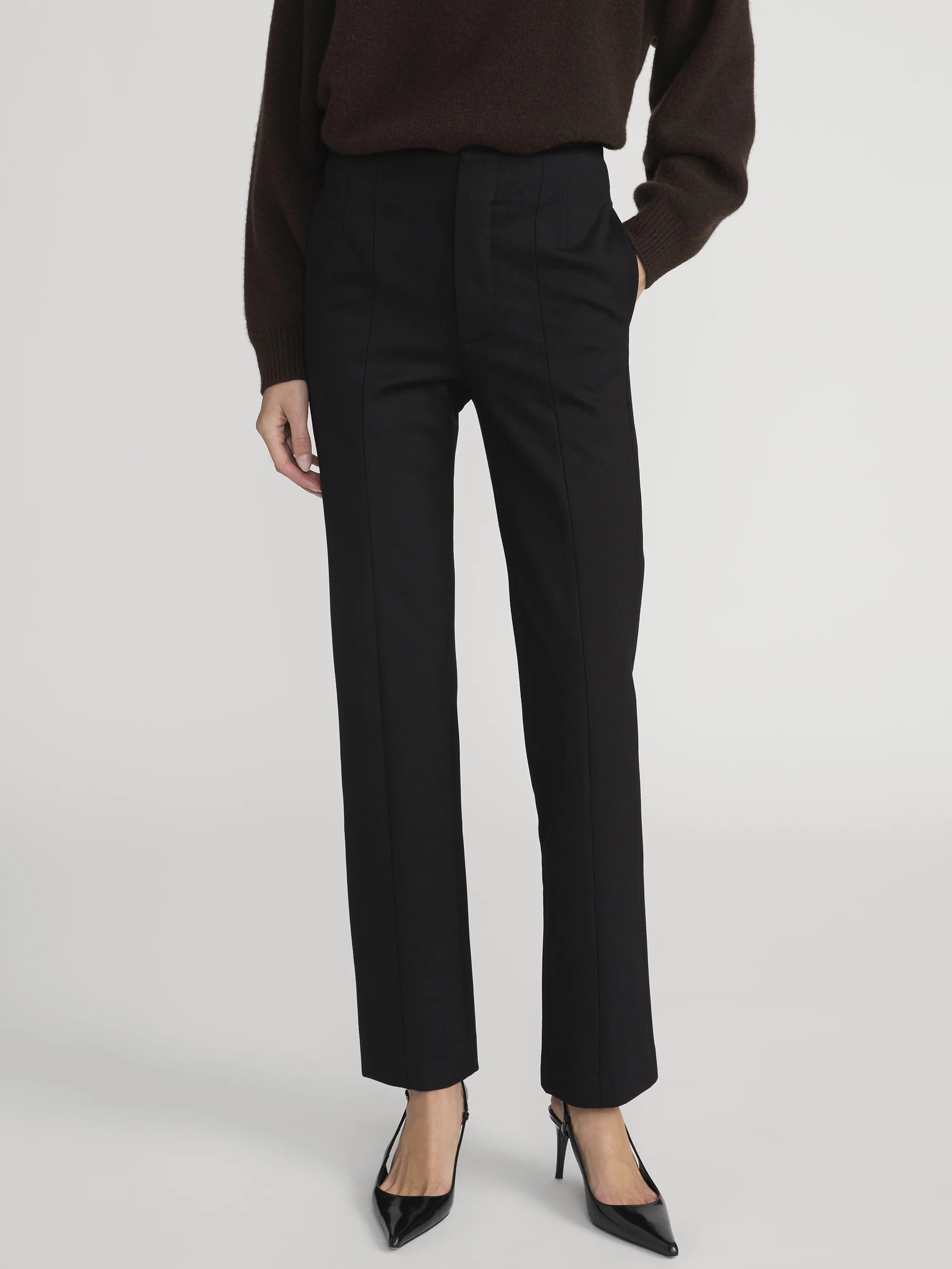 The Sleek Trouser -- Black - Image 3