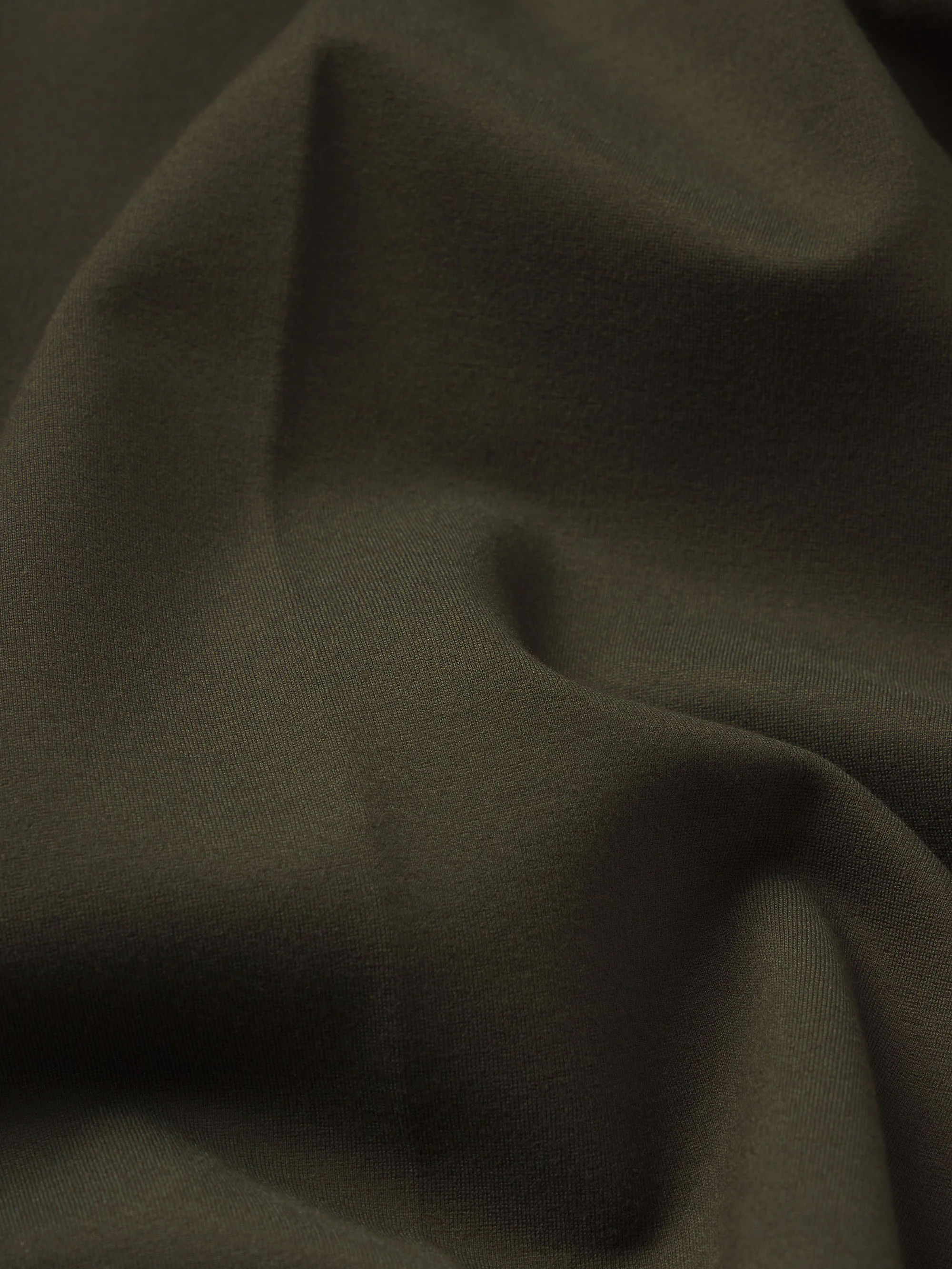 The Slim Palazzo Trouser -- Military Green - Image 7