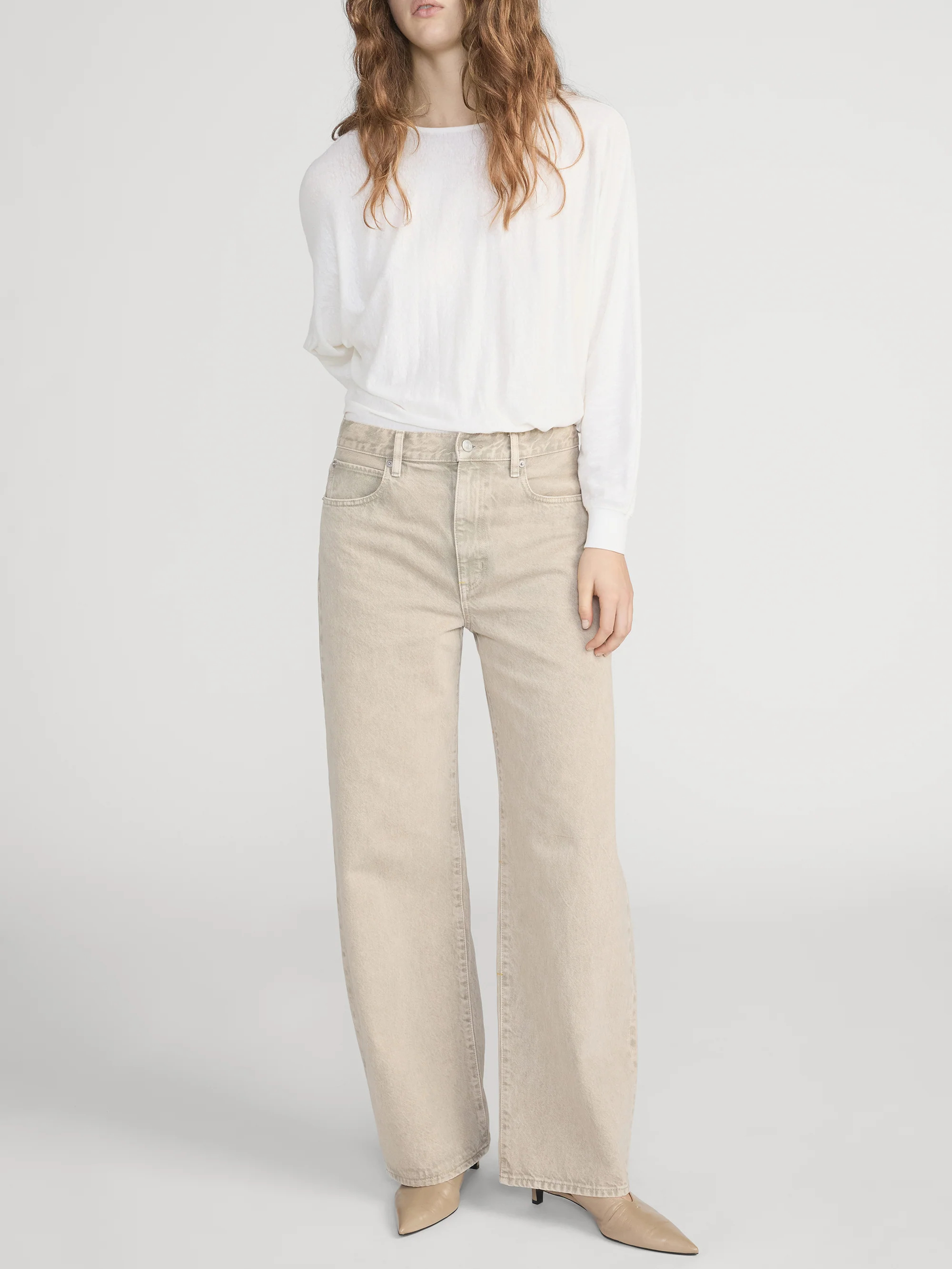 The Slouch Top -- Cream - Image 2