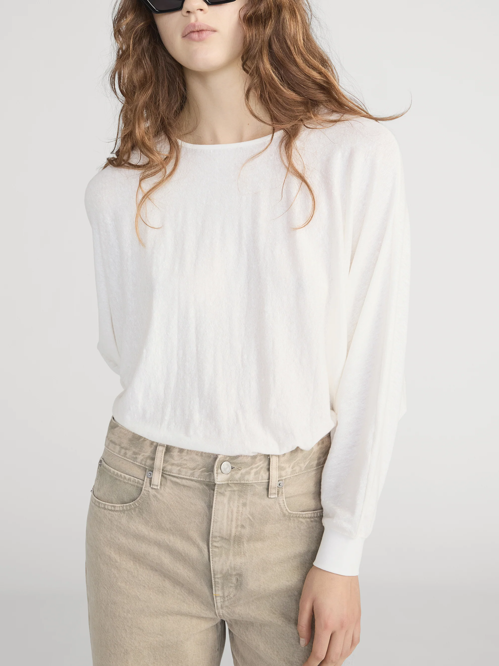 The Slouch Top -- Cream - Image 3