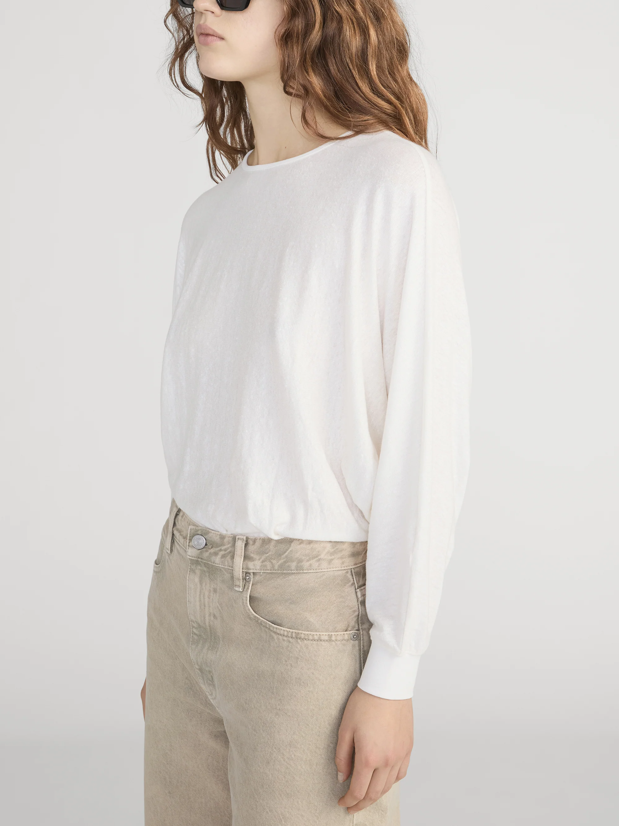 The Slouch Top -- Cream - Image 4
