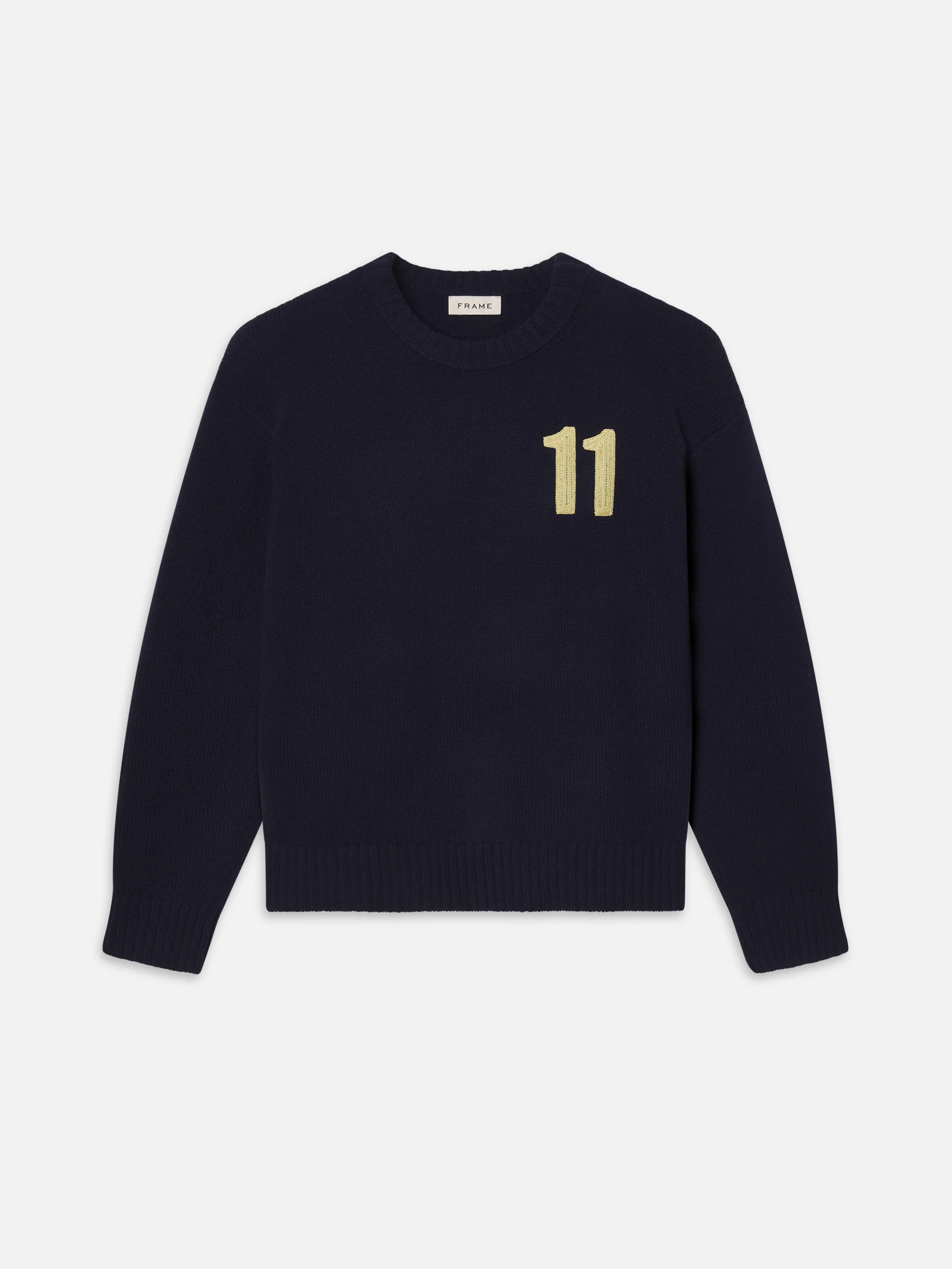 The Society Archive Cashmere Sweater -- Navy