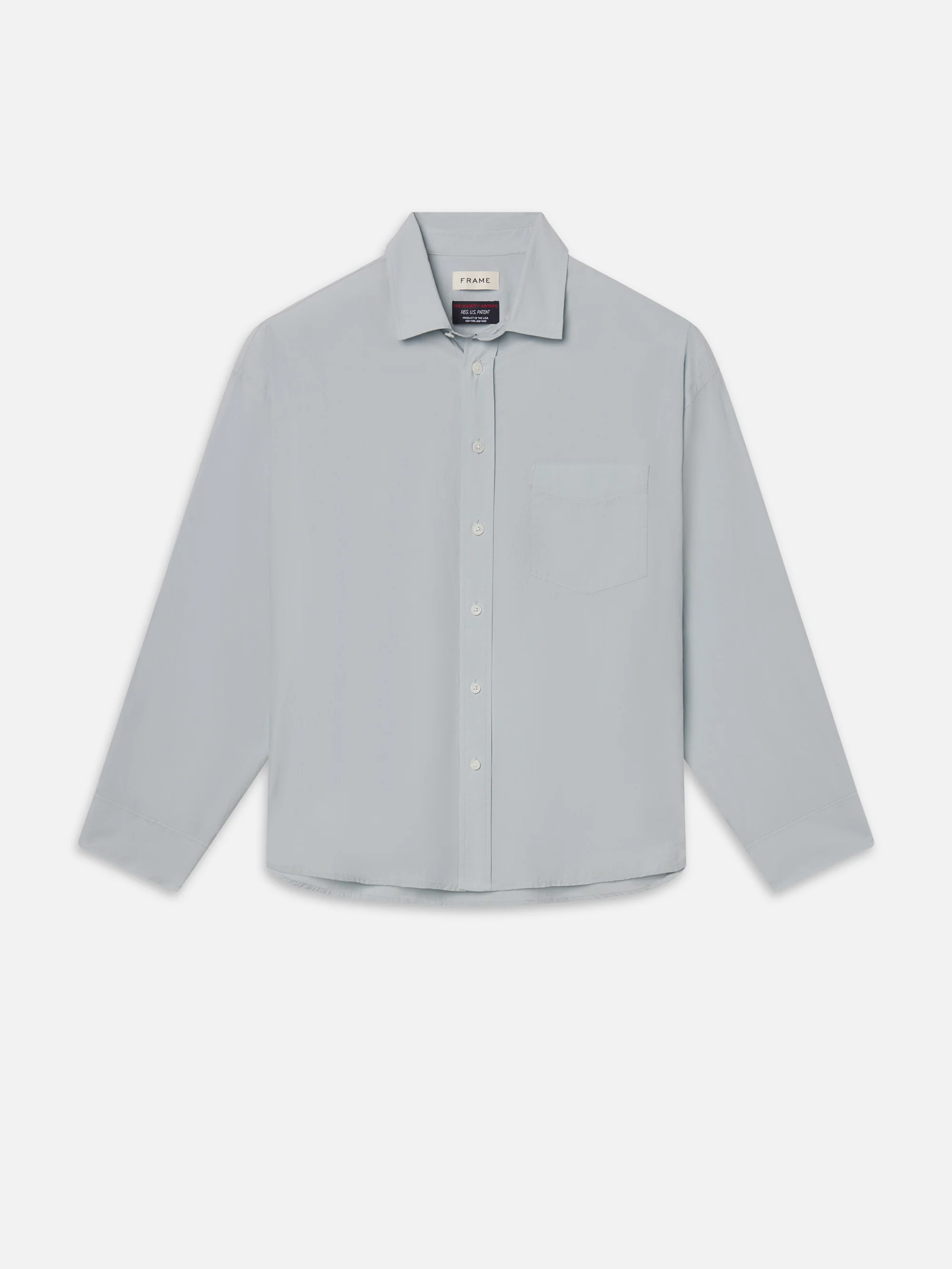 The Society Archive Classic Blue Shirt -- Light Blue