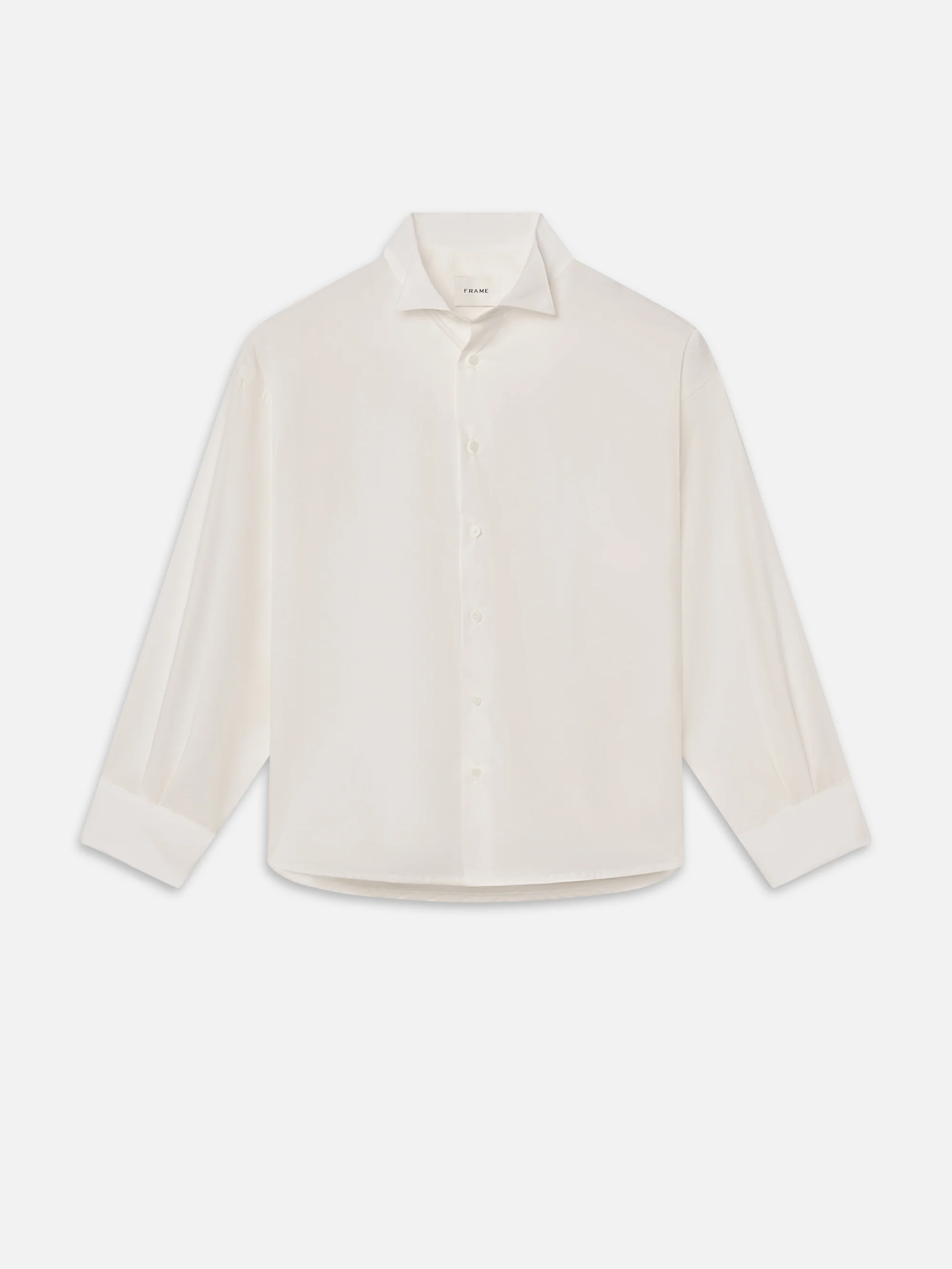 The Society Archive Tuxedo Shirt -- Cream