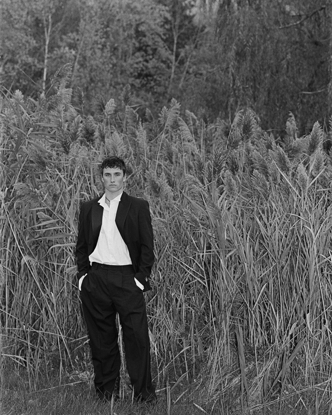 The Society Archive Tuxedo Jacket -- Black - Image 5