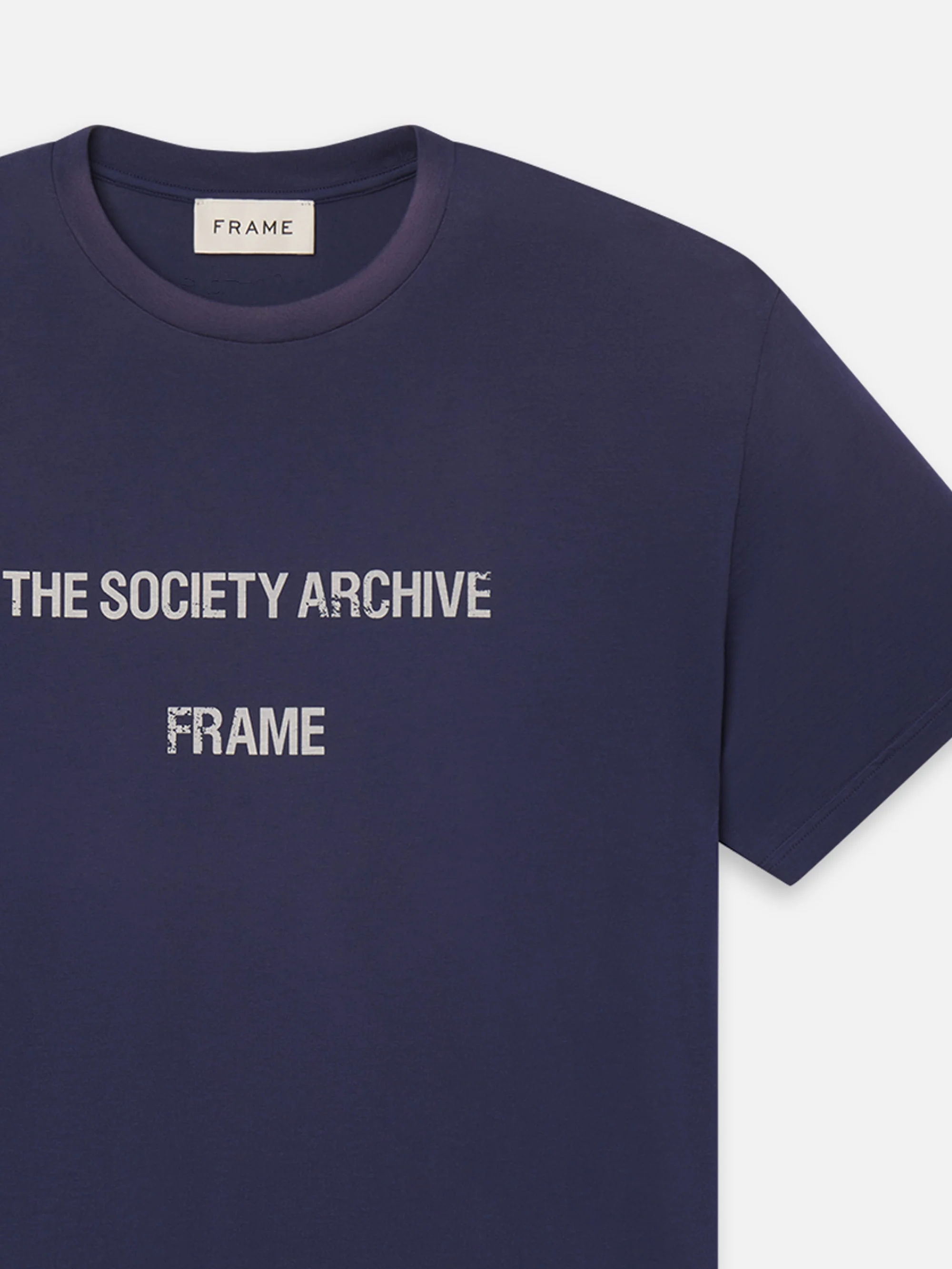 The Society Archive Vintage Print Shirt -- Dark Navy - Image 2