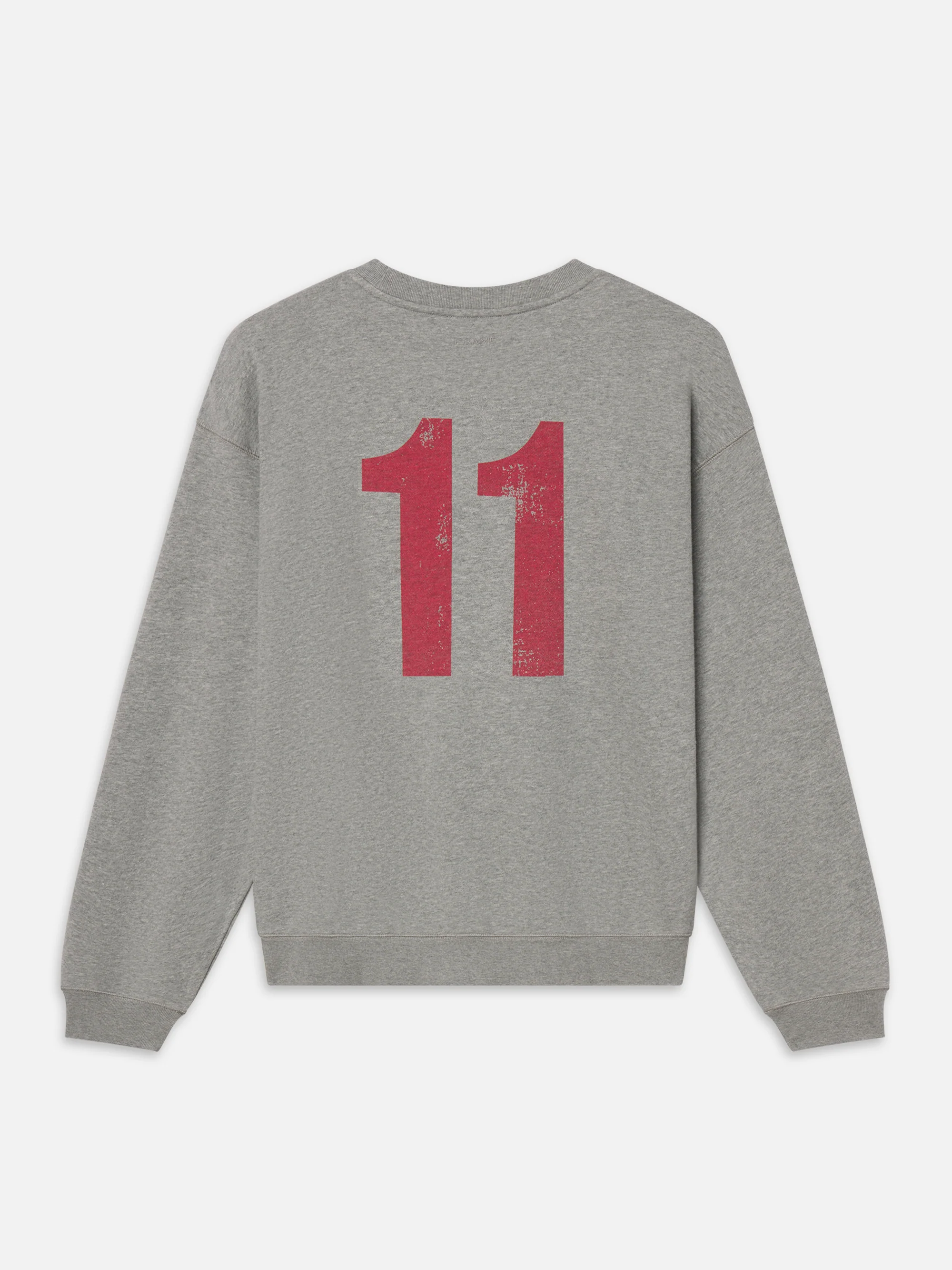 The Society Archive Vintage Sweatshirt -- Grey Melange - Image 3
