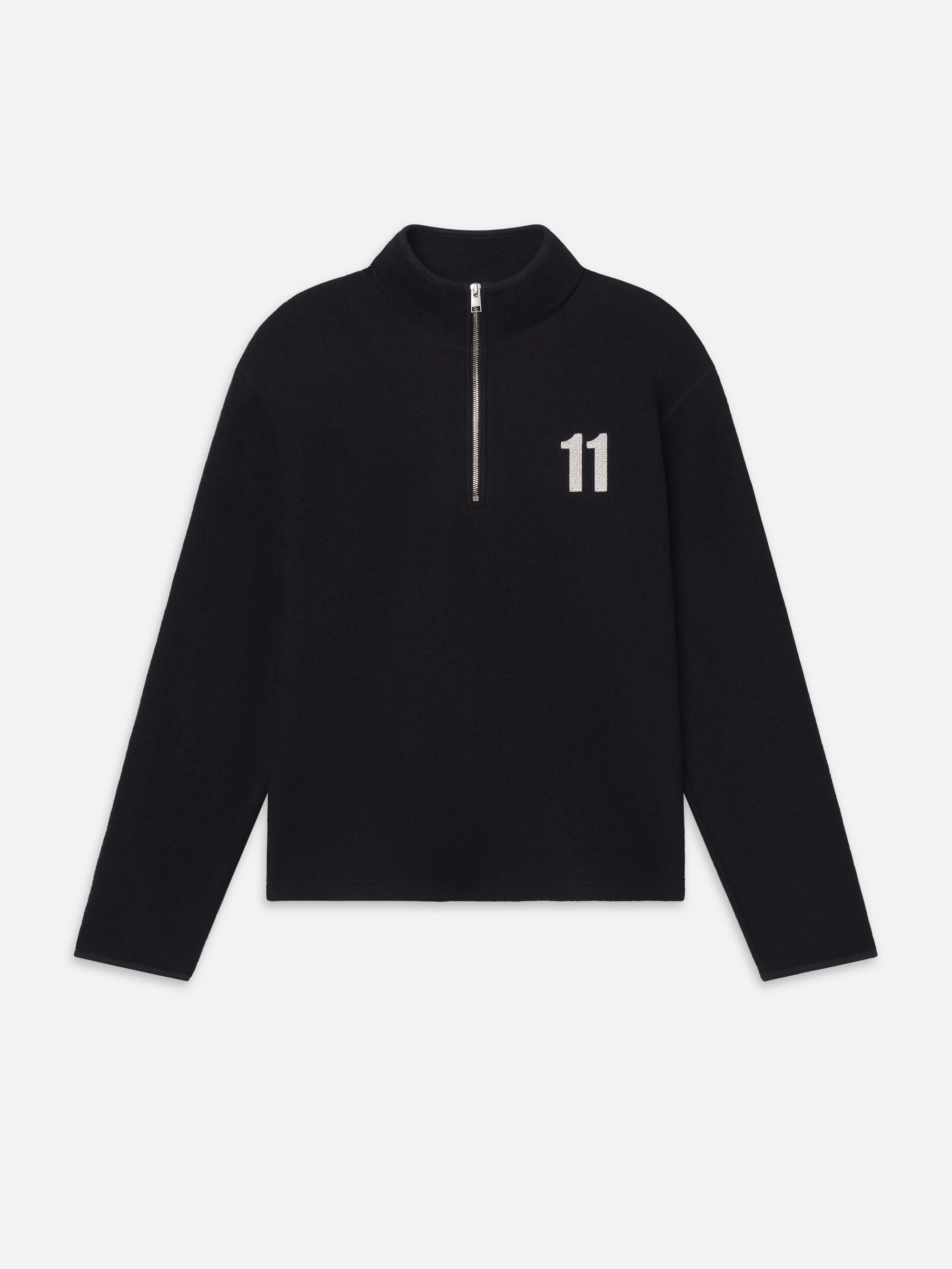 The Society Archive Wool Blend Anorak -- Dark Navy