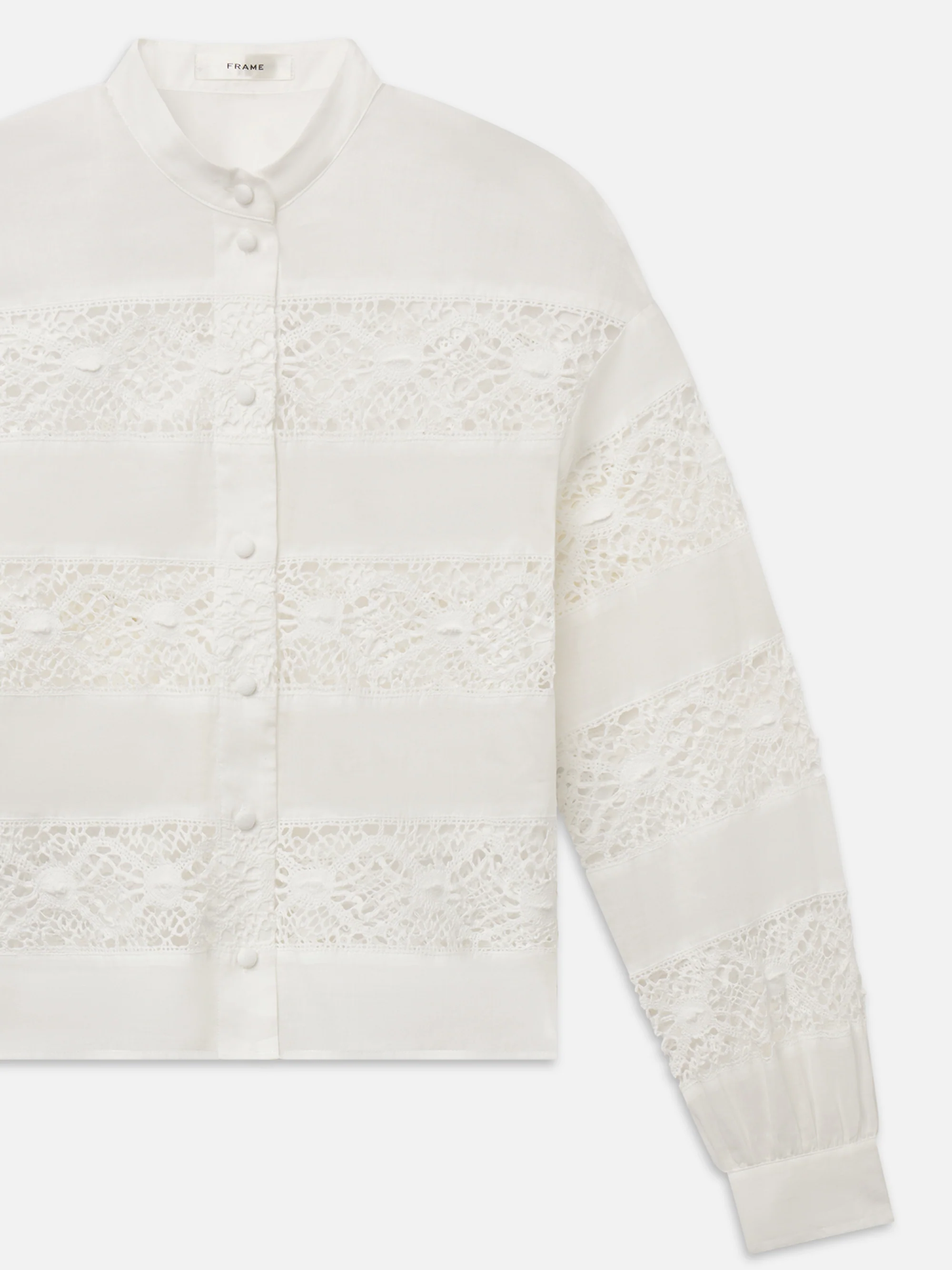 The Statement Heirloom Shirt -- White - Image 2