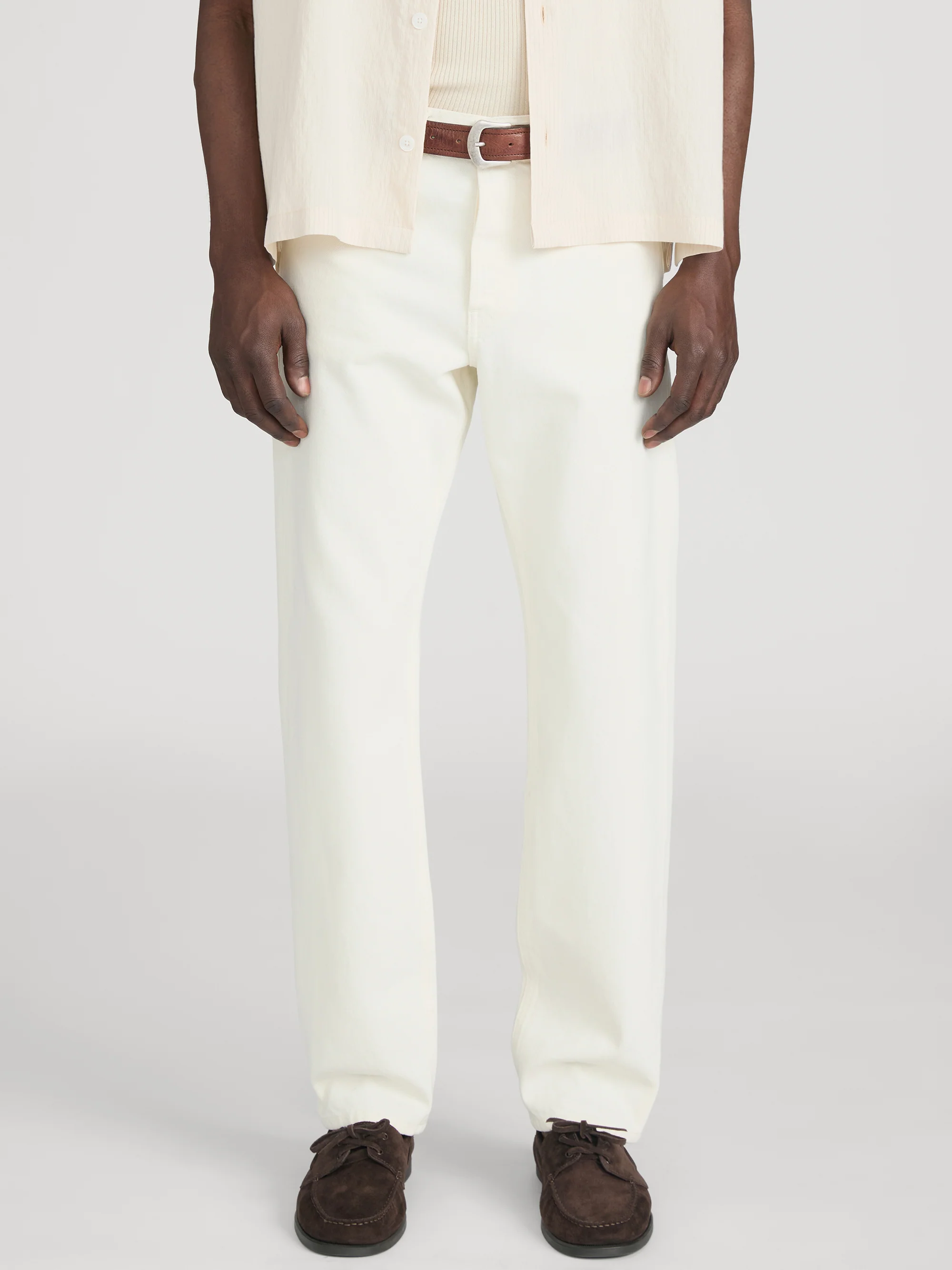 The Straight Jean -- Off White - Image 3