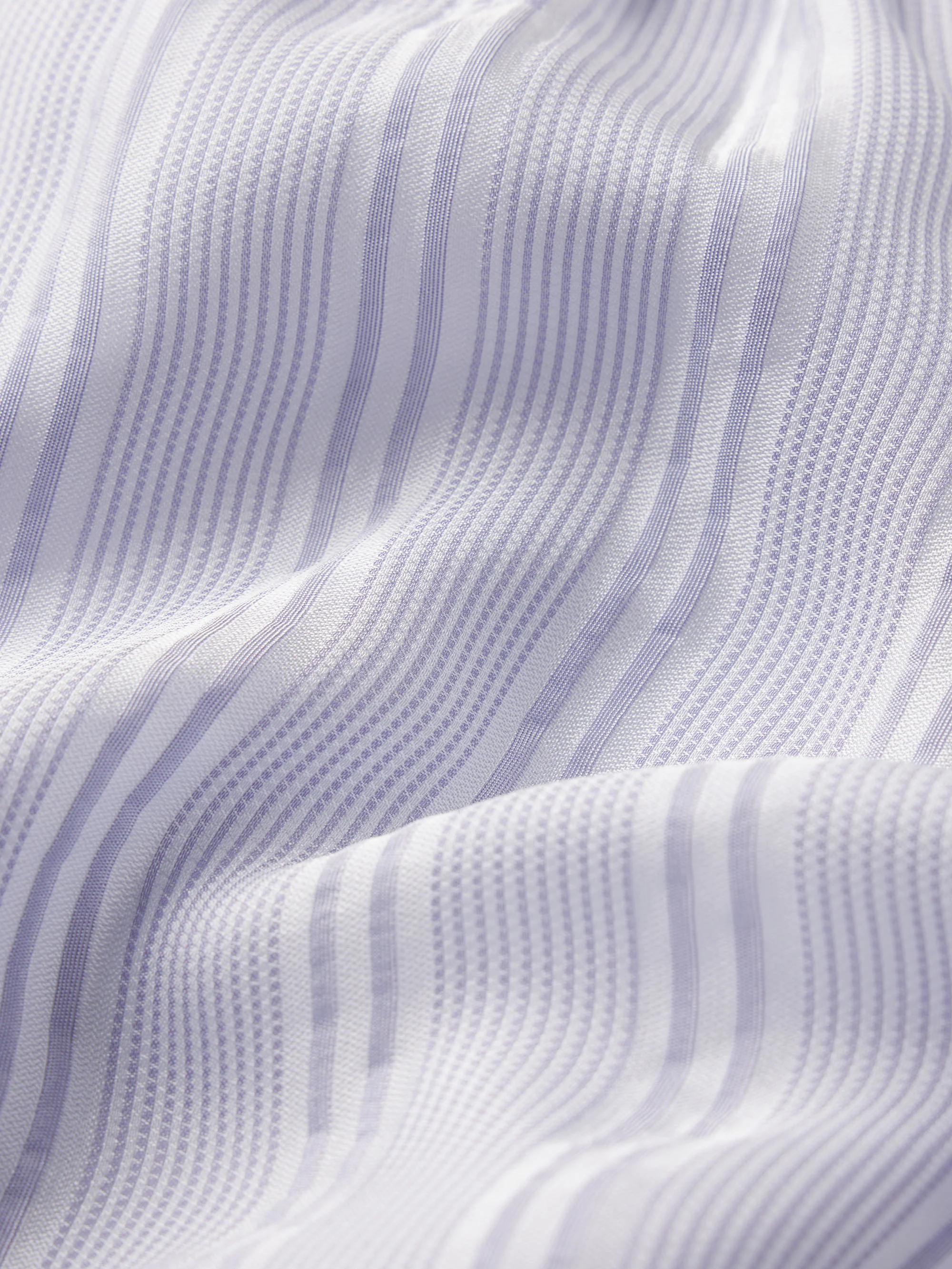 The Stripe Lace Lounge Short -- Chambray Multi - Image 7