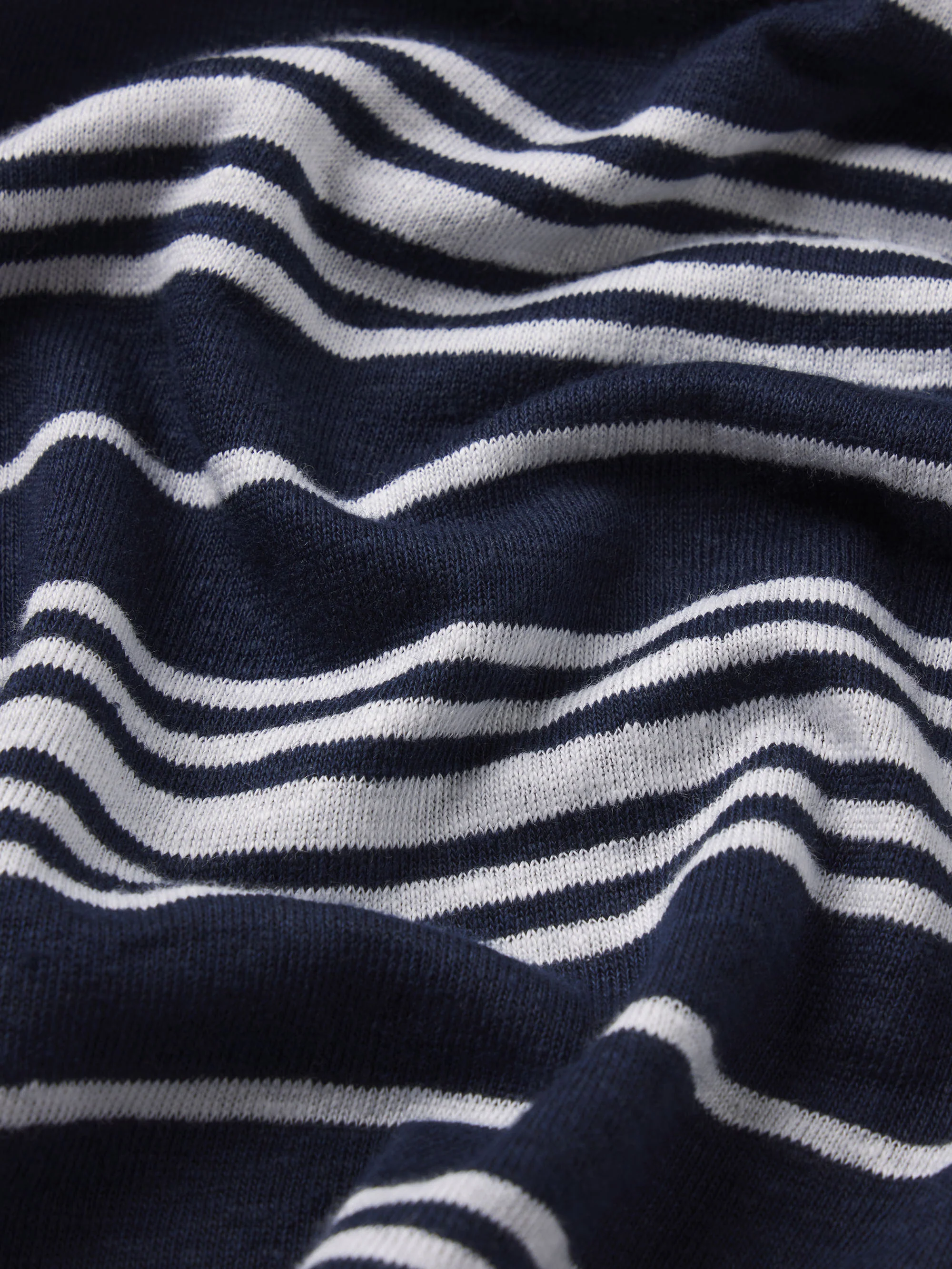 The Striped Polo -- Navy Multi - Image 7