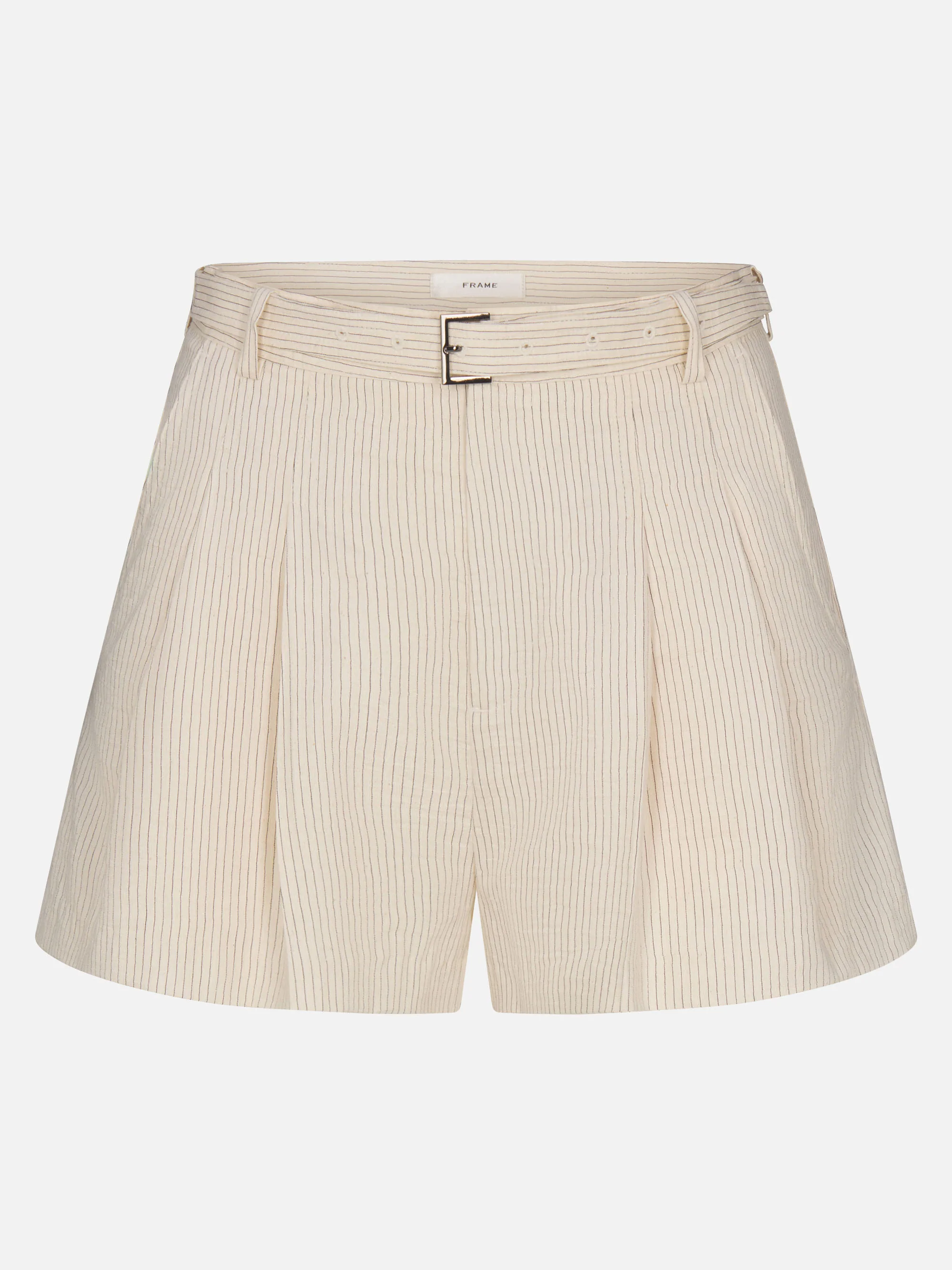 The Striped Short -- Ecru Multi
