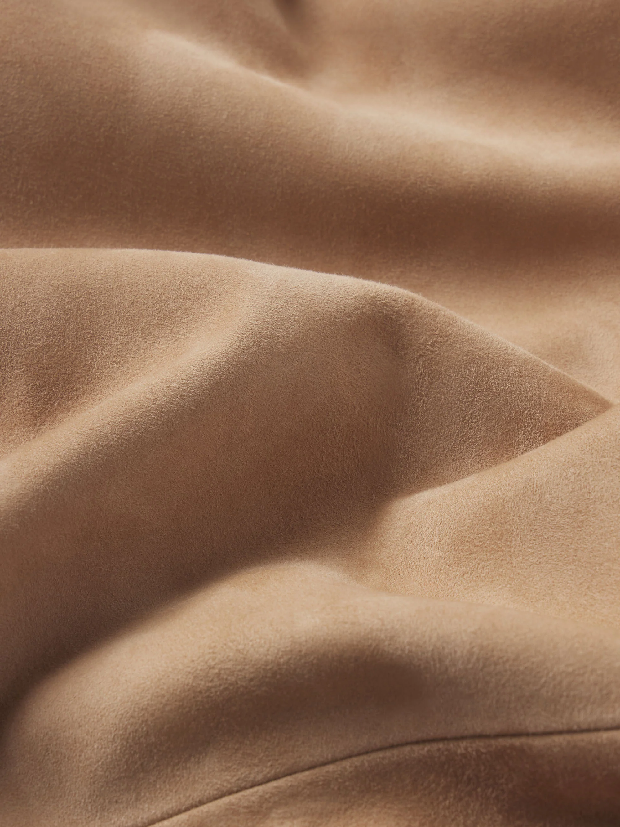 The Suede Sleek Blazer -- Light Camel - Image 7