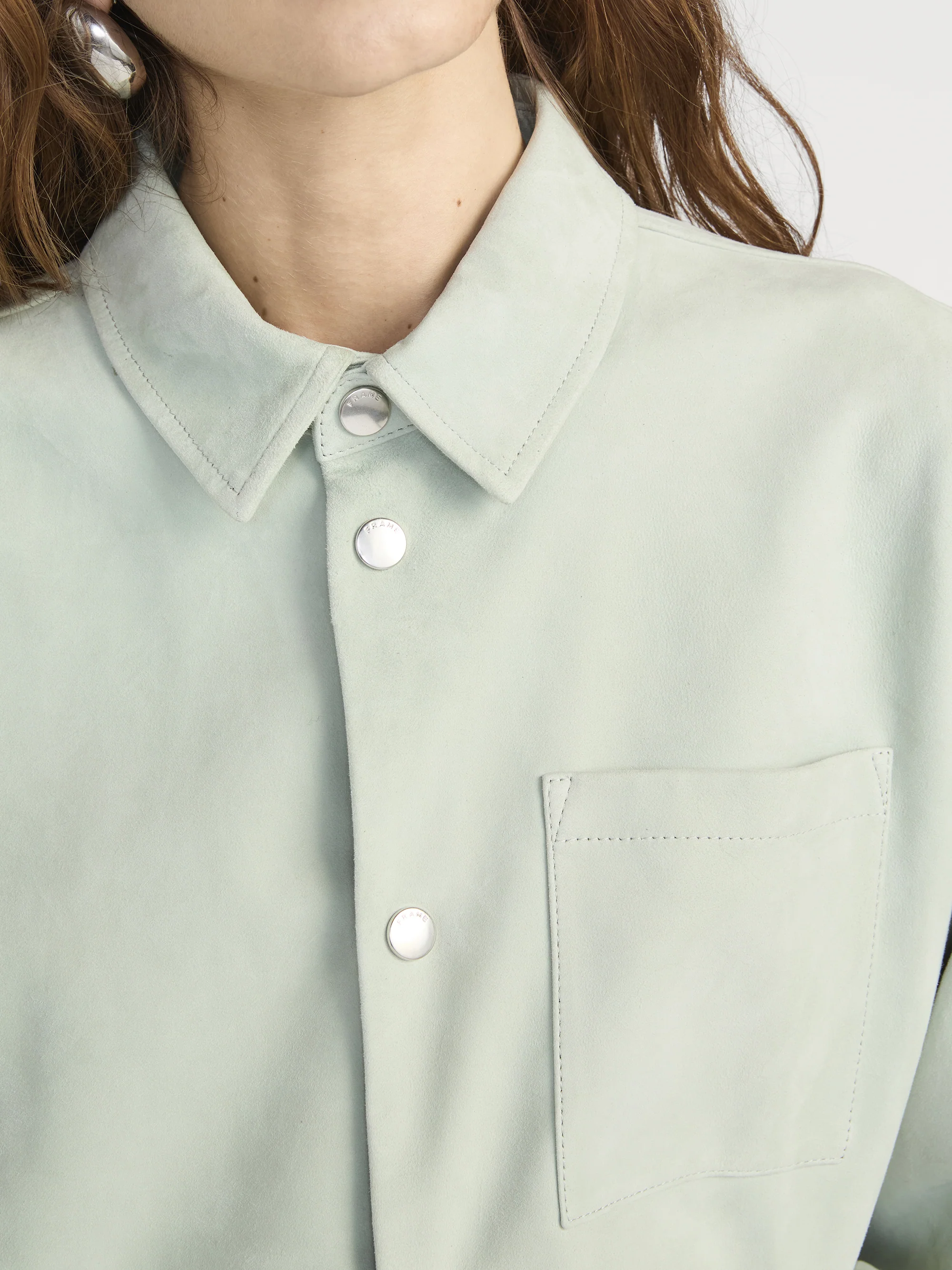 The Suede Studio Shirt -- Mint - Image 5