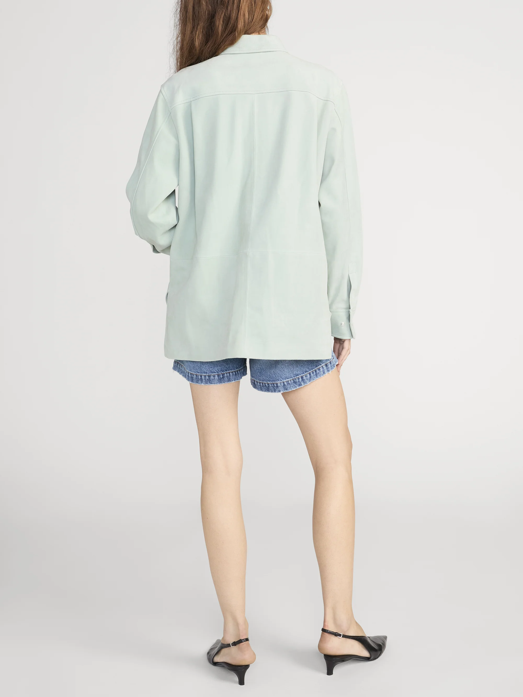 The Suede Studio Shirt -- Mint - Image 6