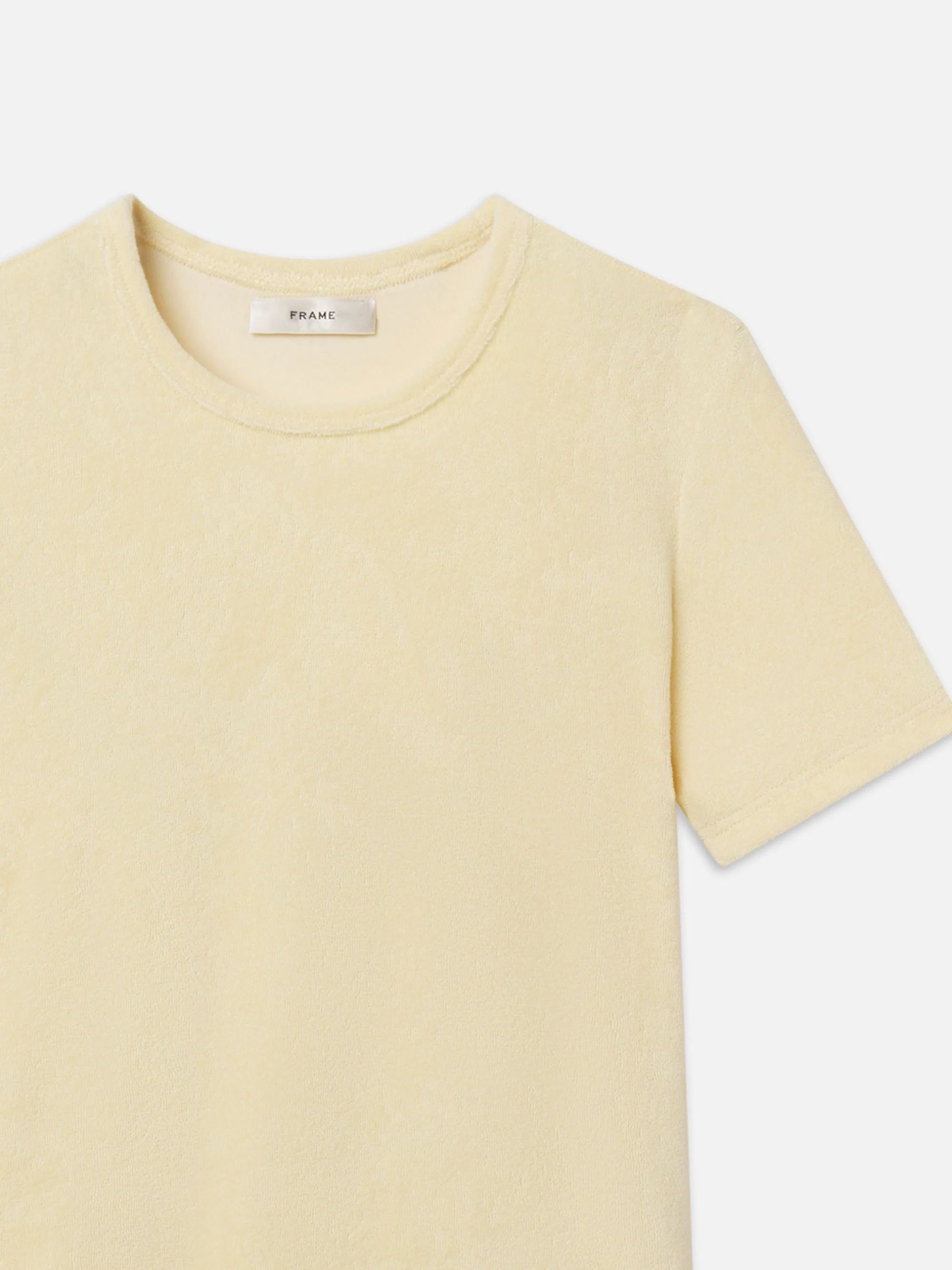 The Terry Baby Tee -- Lemon - Image 2