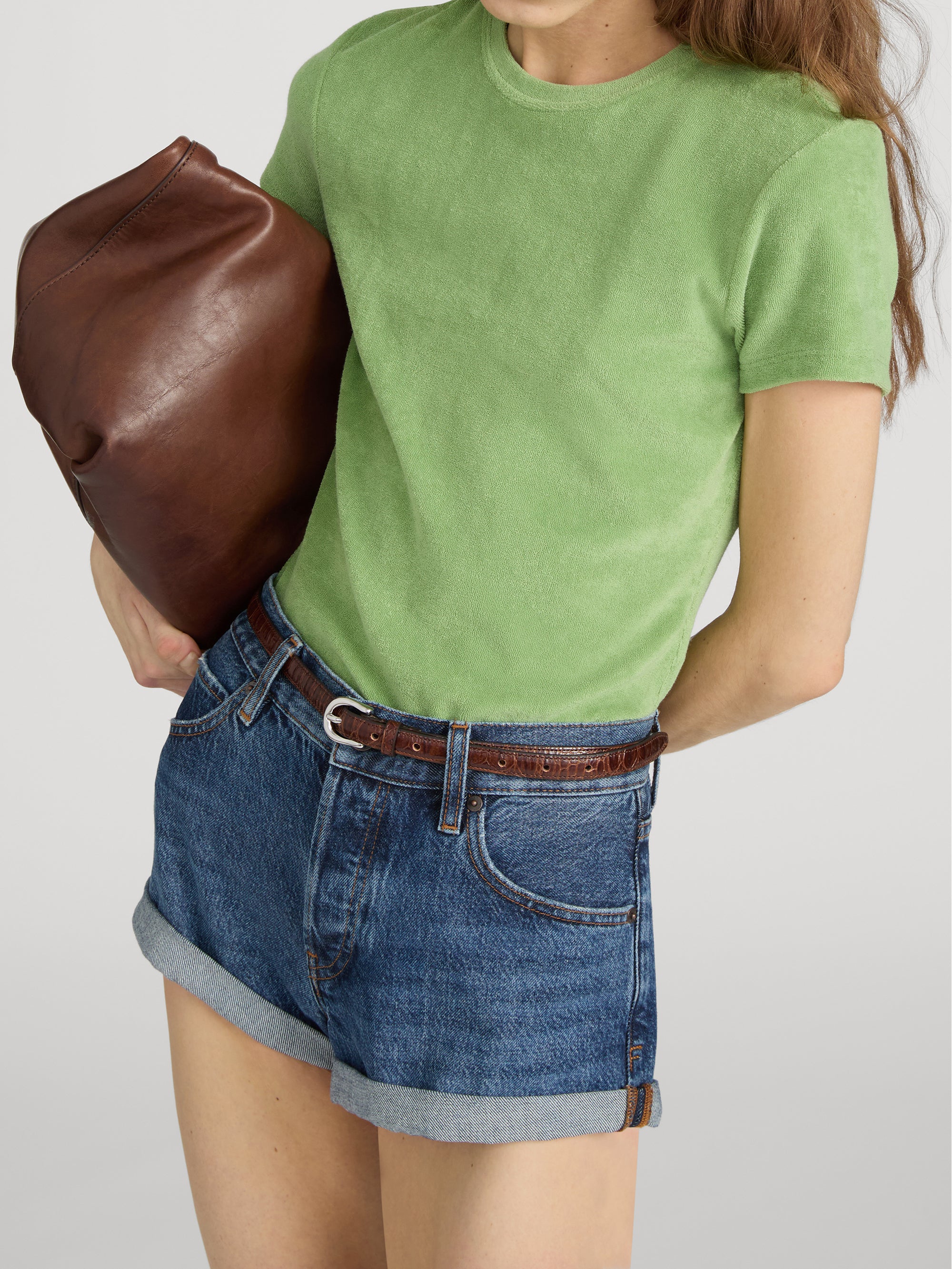 The Terry Baby Tee -- Peridot - Image 4