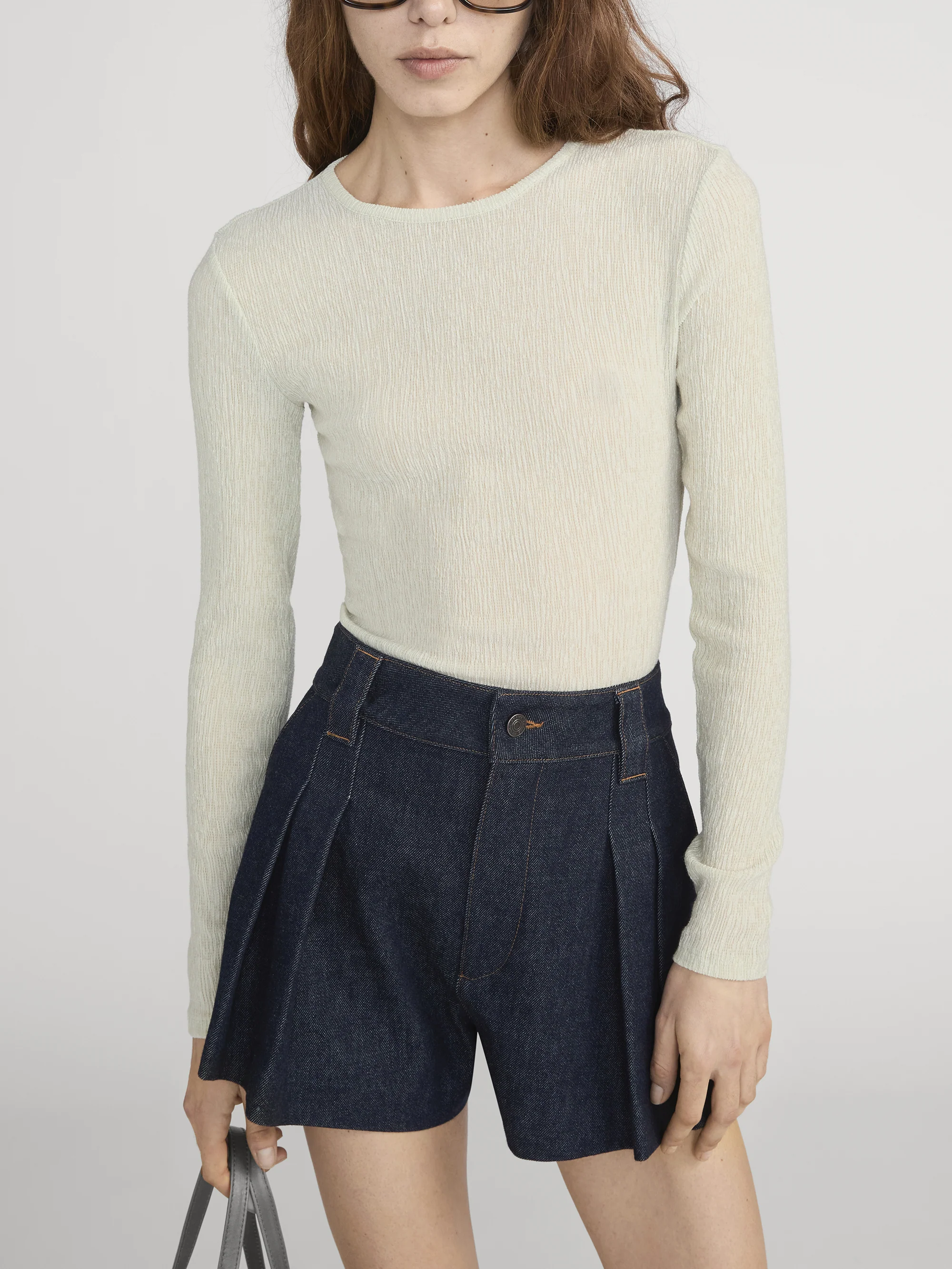 The Textured Crew -- Soft Lime - Image 3