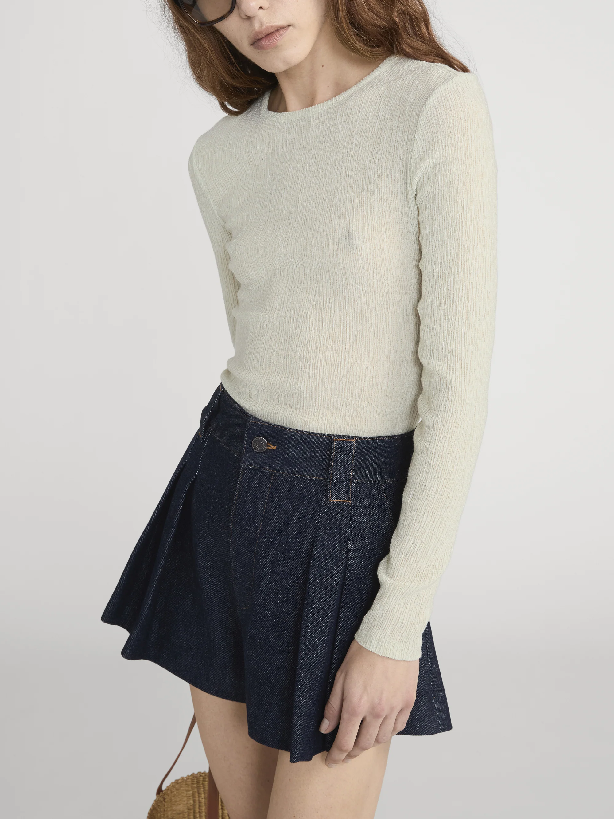 The Textured Crew -- Soft Lime - Image 4