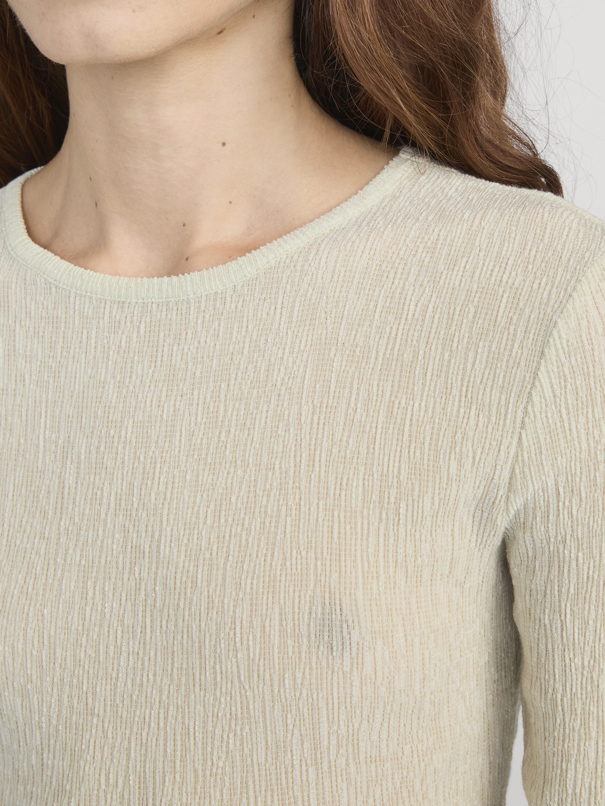 The Textured Crew -- Soft Lime - Image 5