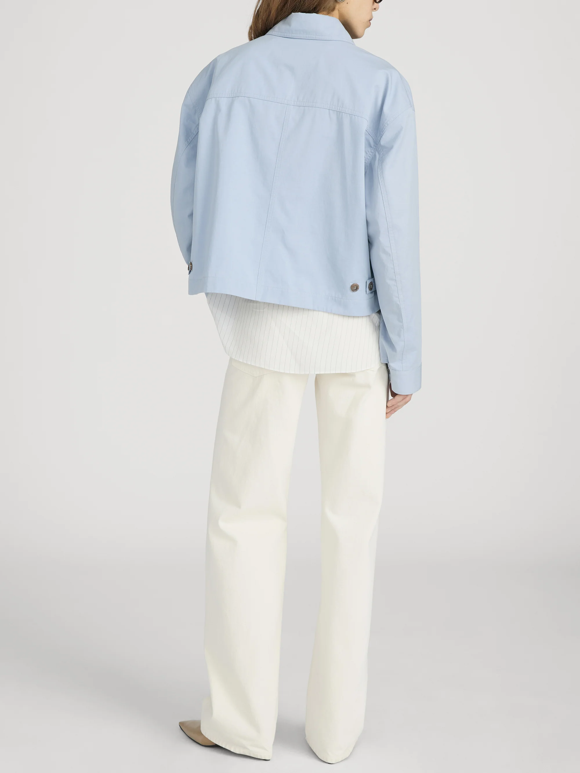 The Utility Jacket -- Sky Blue - Image 6