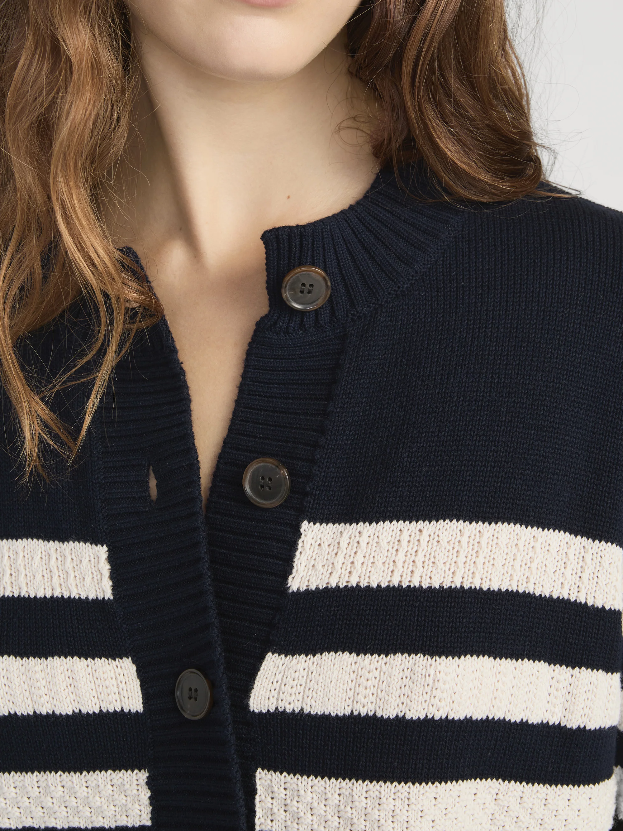 The Variation Femme Cardi -- Navy Multi - Image 5