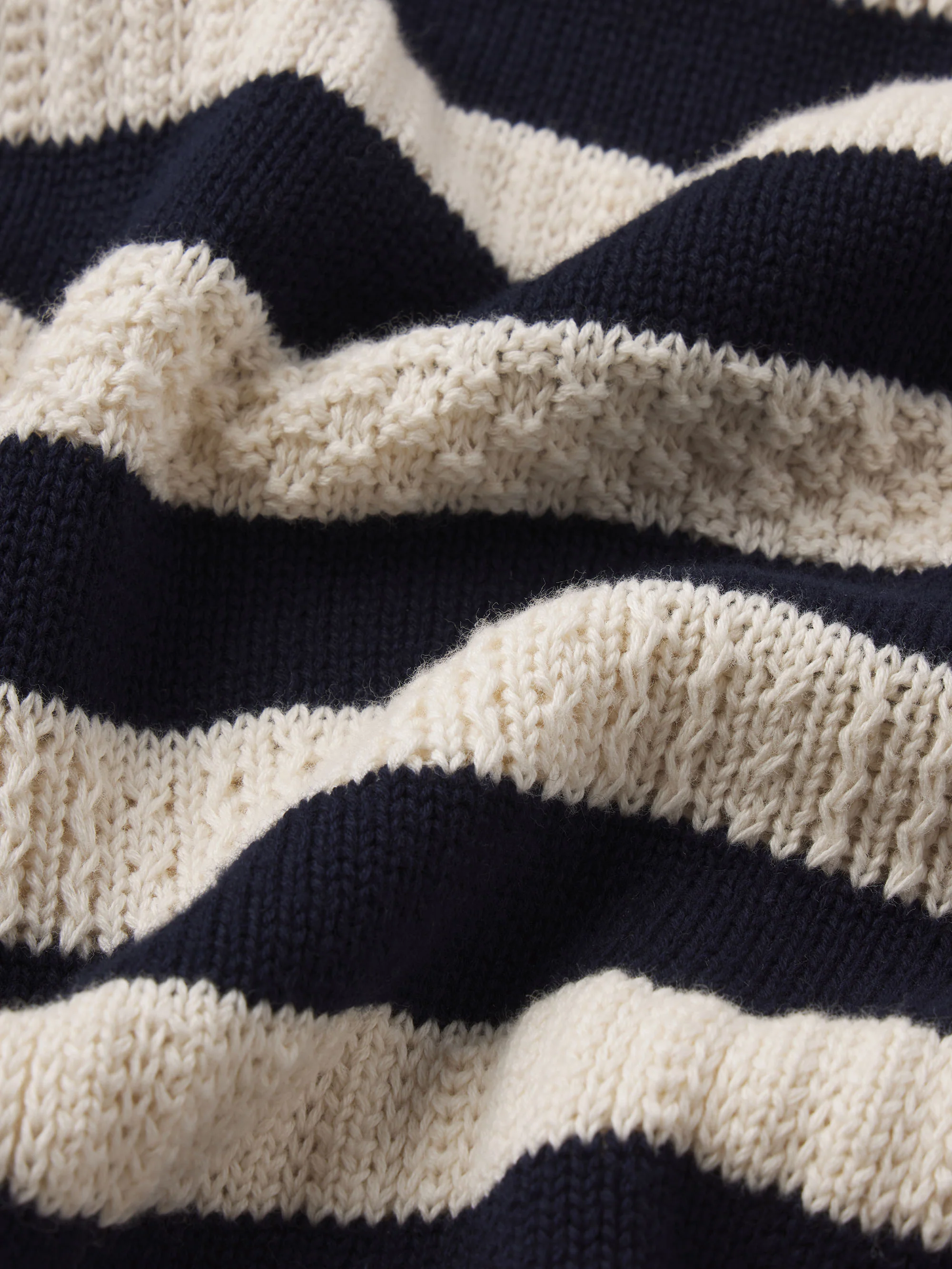 The Variation Stripe Crew -- Navy Multi - Image 7