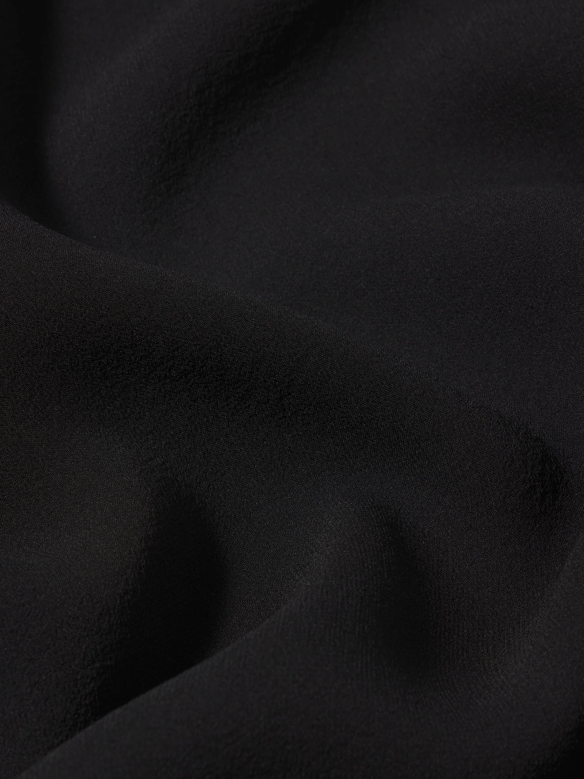 The Velvet Trim Sailor Blouse -- Black - Image 7