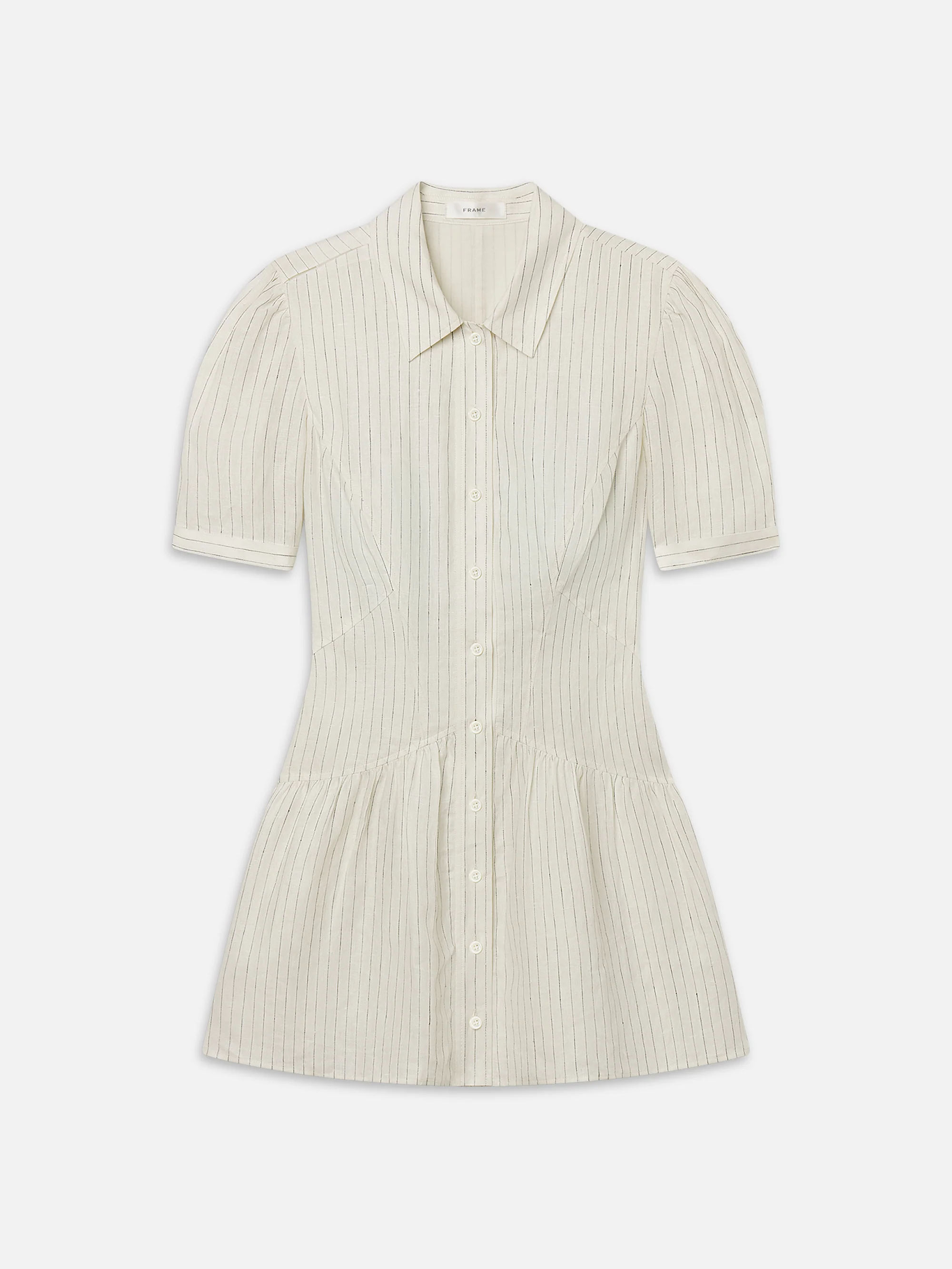 The Vista Day Dress -- Cream Multi