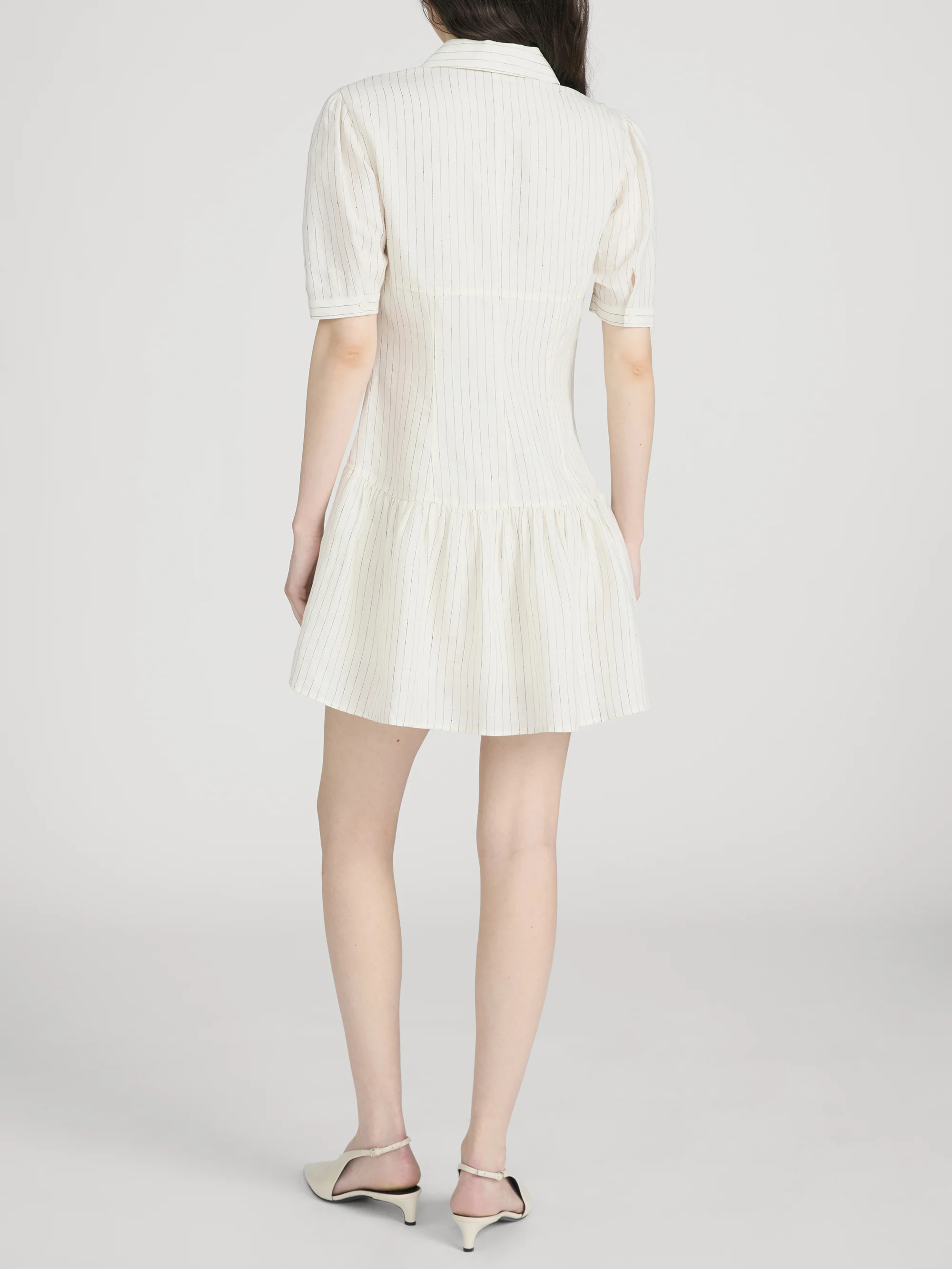The Vista Day Dress -- Cream Multi - Image 6