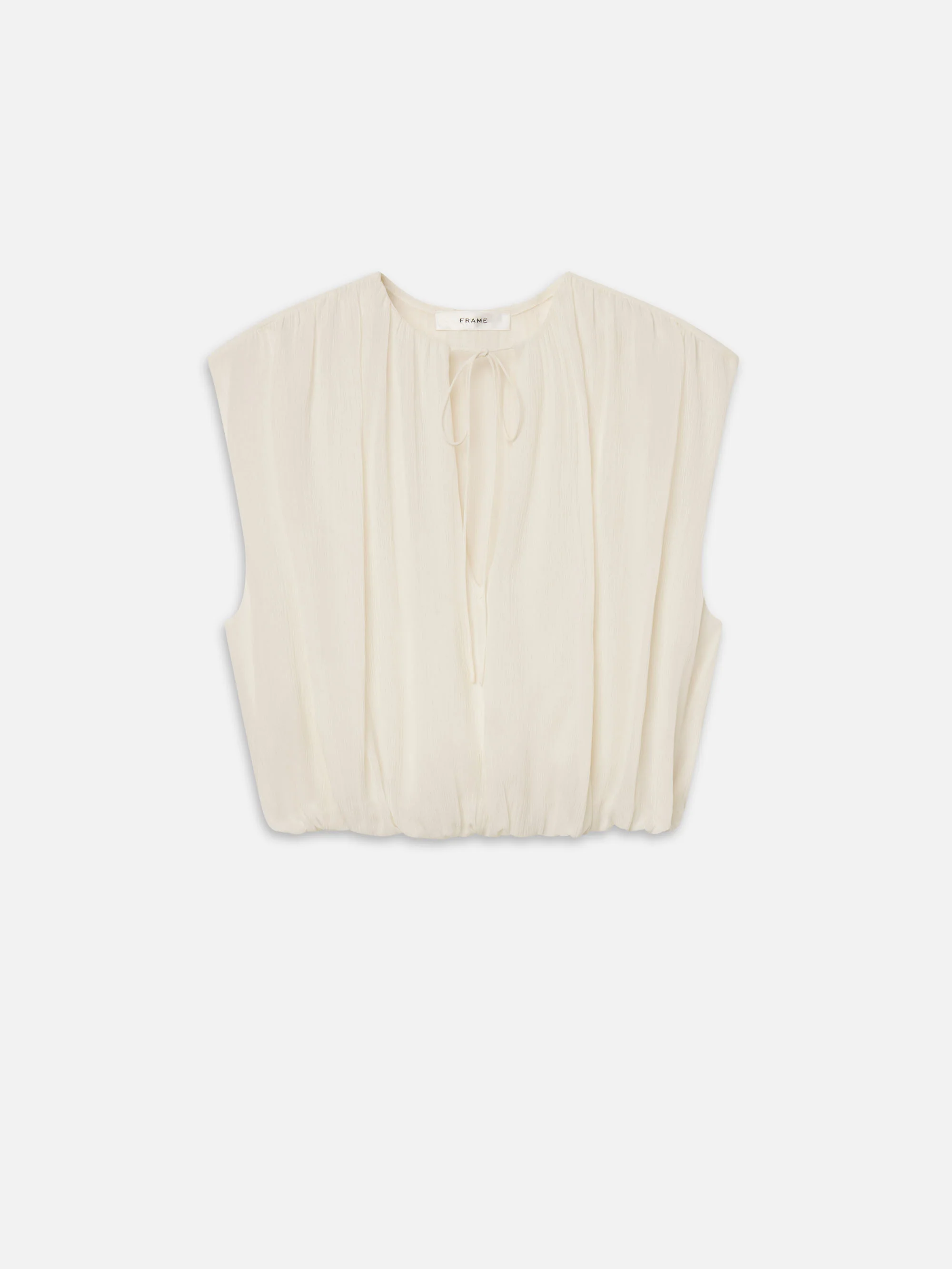 The Wave Top -- Cream