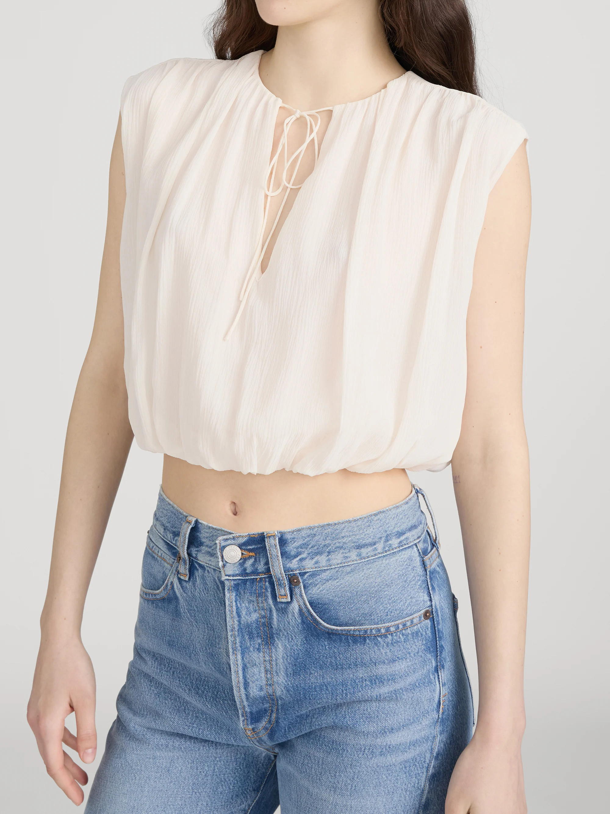 The Wave Top -- Cream - Image 4