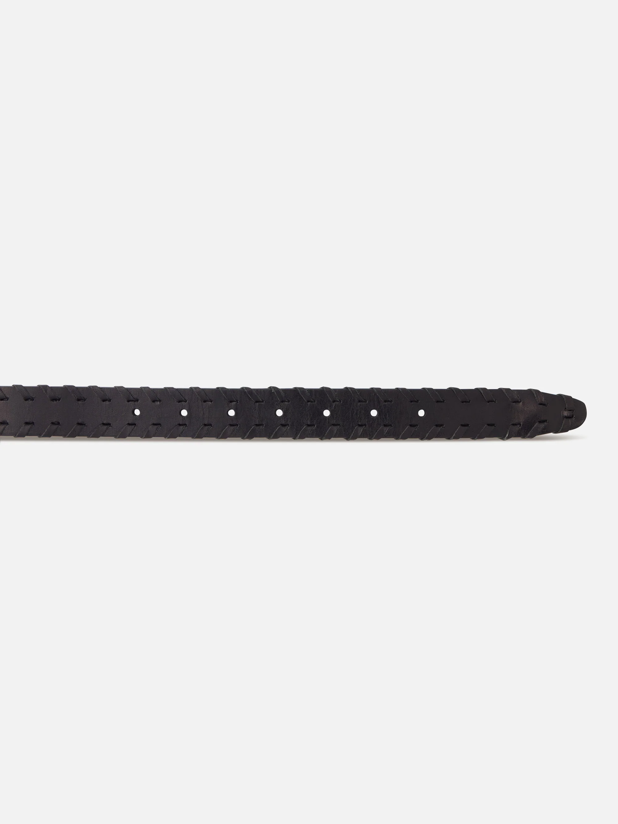 The Whipstitch Belt -- Black - Image 3