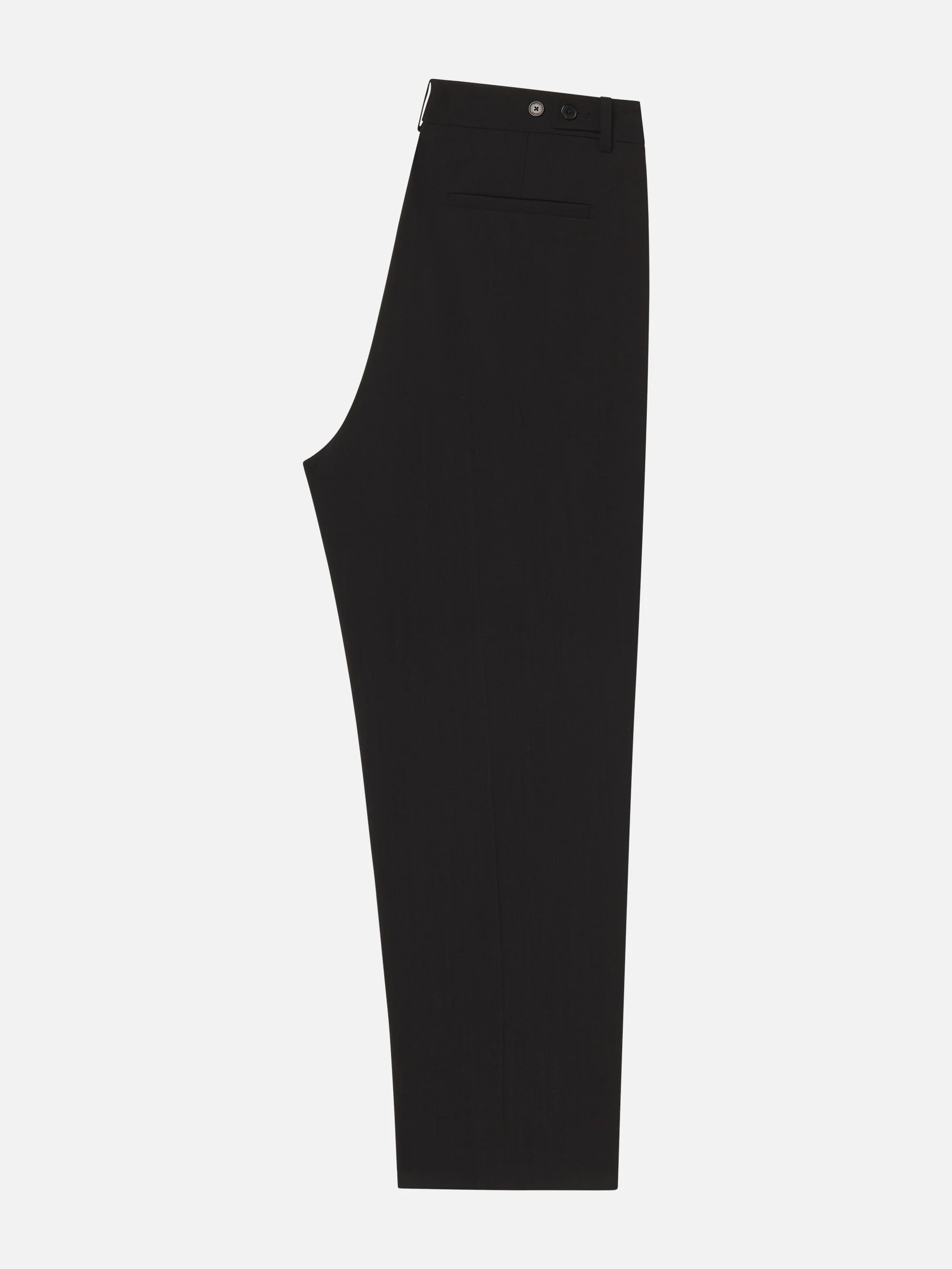 Tropical Wool Trouser -- Black - Image 5