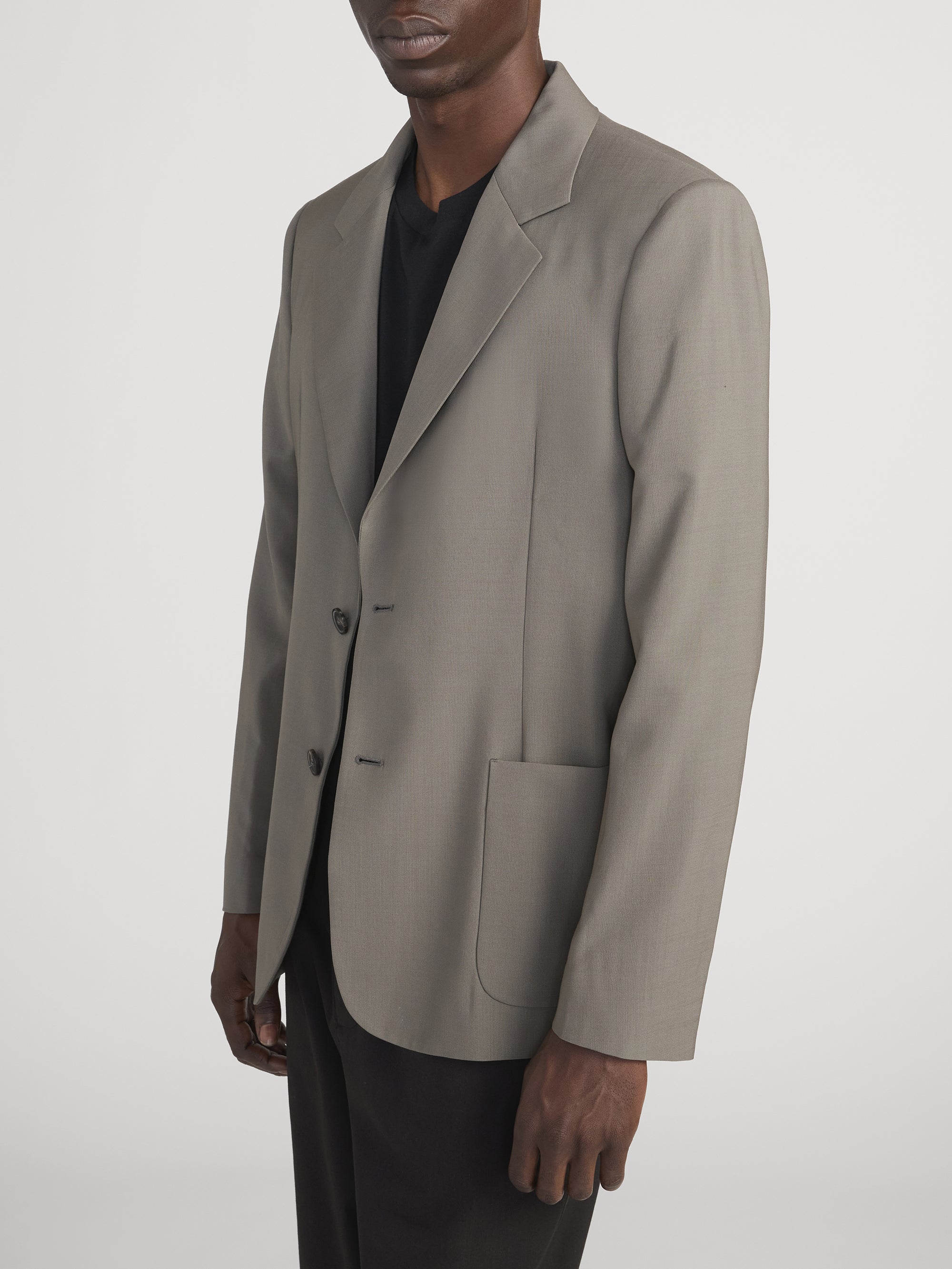 Unlined Blazer -- Smoky Green - Image 4