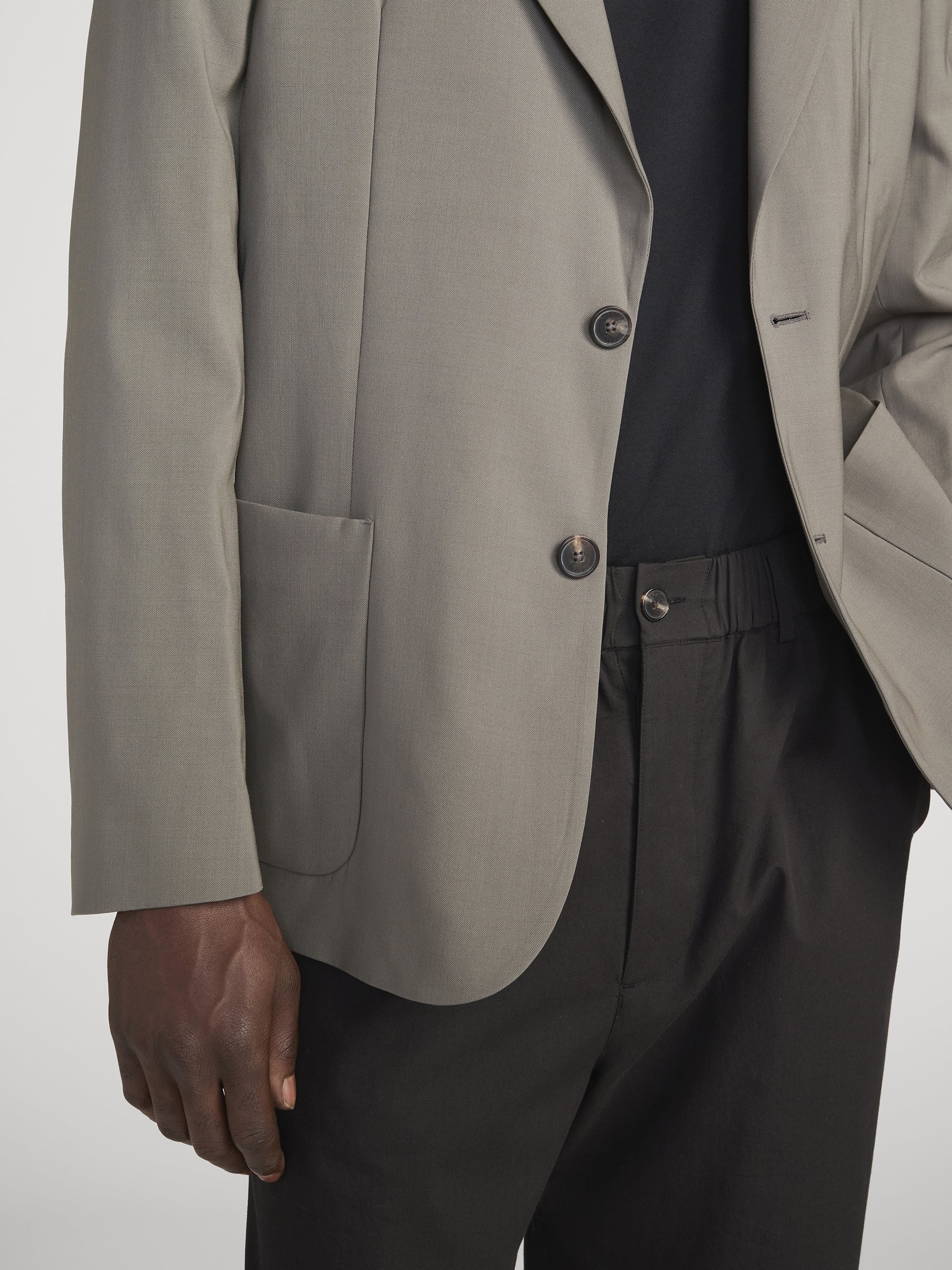 Unlined Blazer -- Smoky Green - Image 5