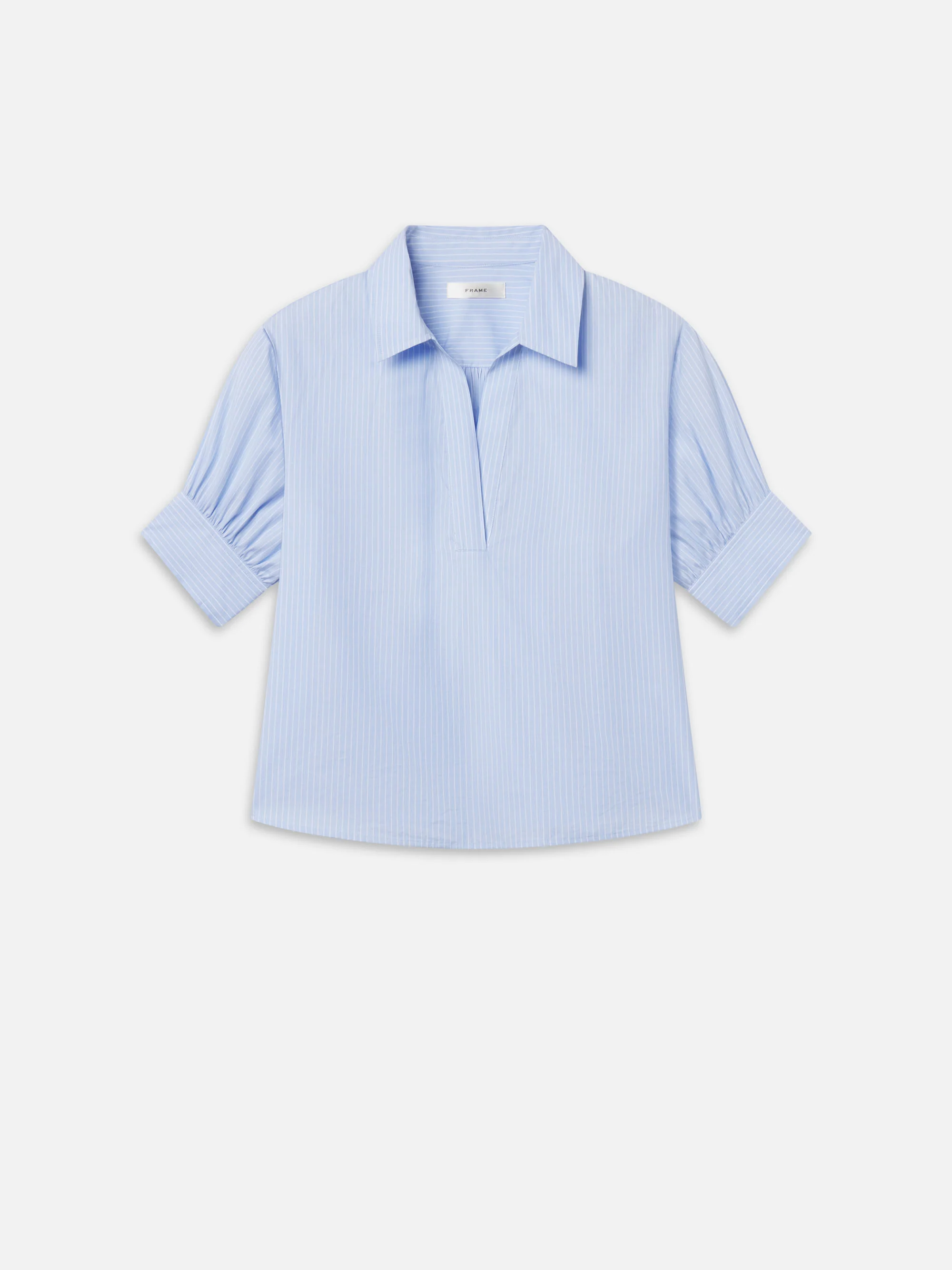 V-neck Popover Top - Image 2